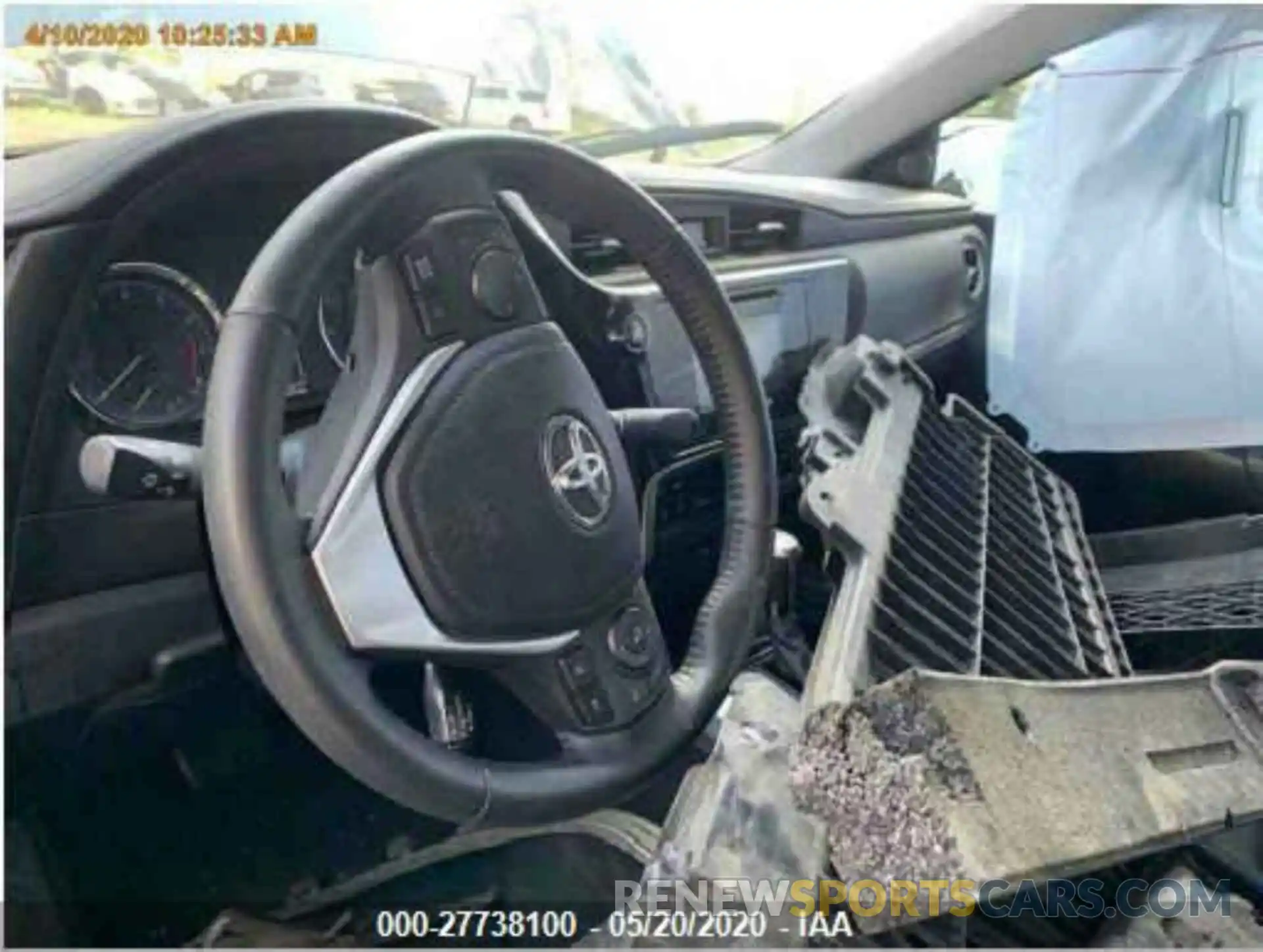 5 Photograph of a damaged car 2T1BURHE6KC241278 TOYOTA COROLLA 2019