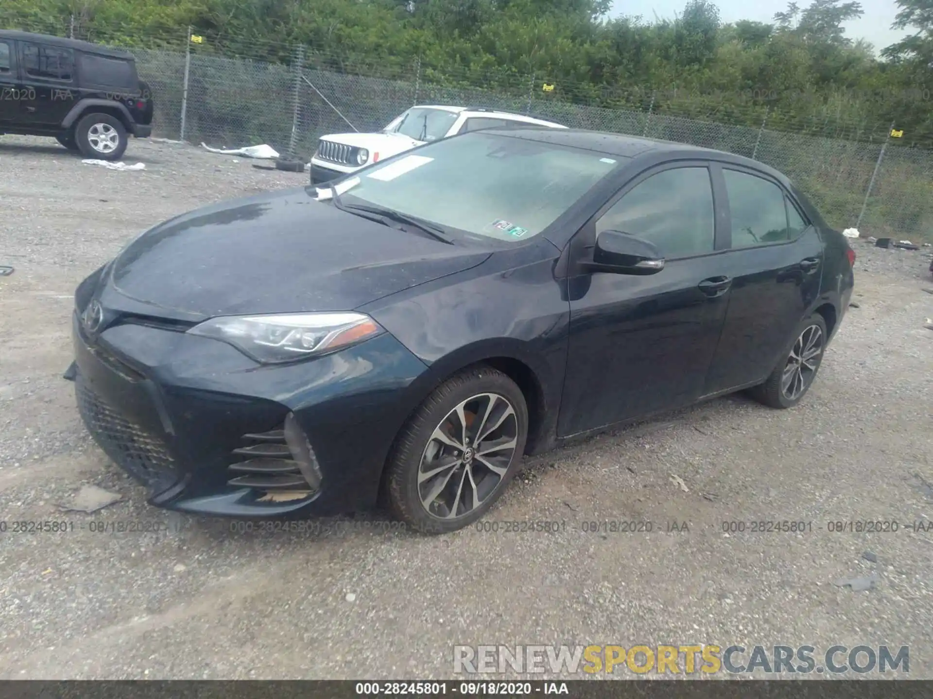 13 Photograph of a damaged car 2T1BURHE6KC242947 TOYOTA COROLLA 2019