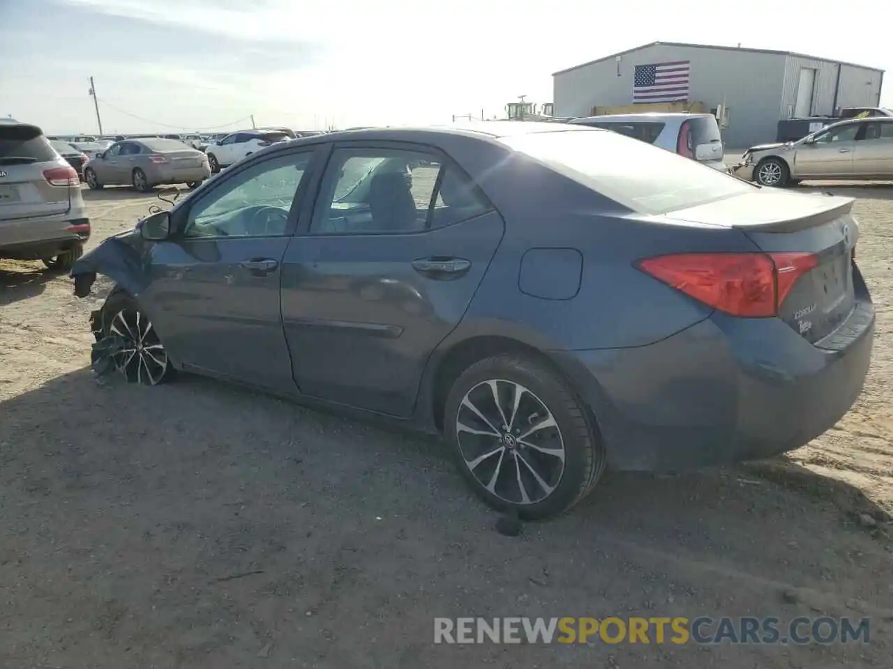 2 Photograph of a damaged car 2T1BURHE6KC243788 TOYOTA COROLLA 2019