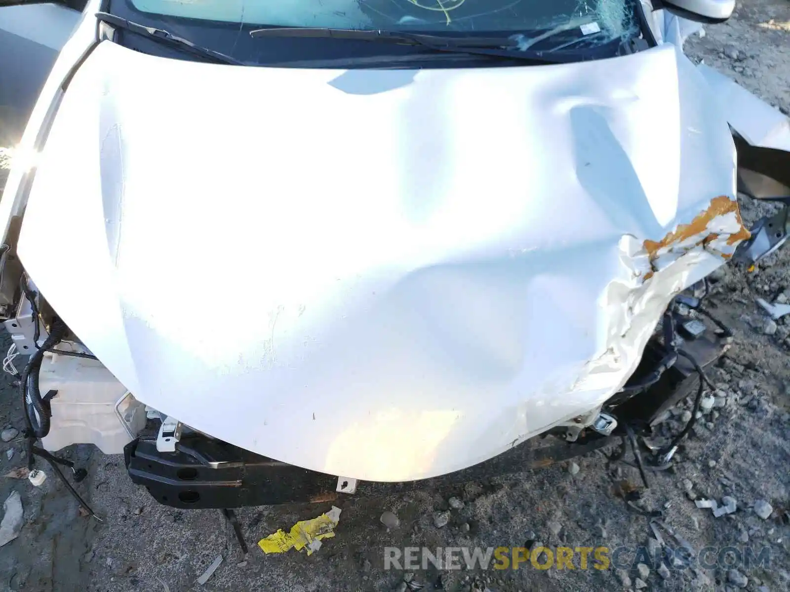 7 Photograph of a damaged car 2T1BURHE6KC245153 TOYOTA COROLLA 2019