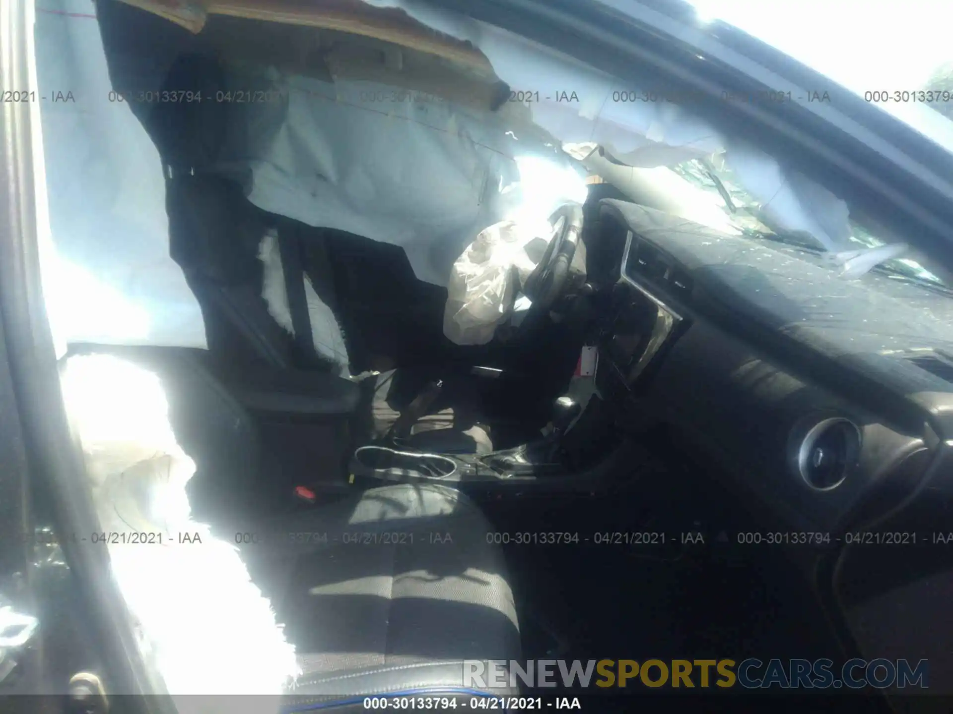 5 Photograph of a damaged car 2T1BURHE7KC126172 TOYOTA COROLLA 2019