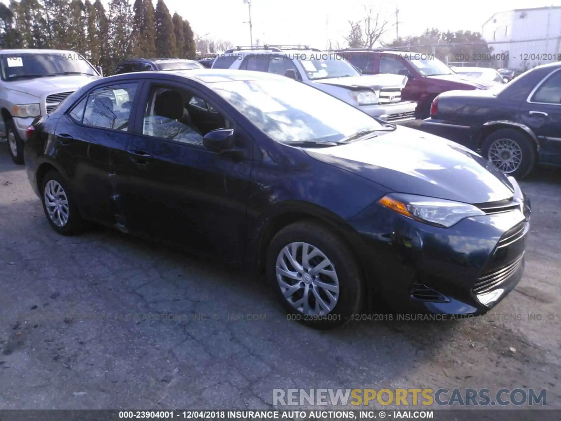 1 Photograph of a damaged car 2T1BURHE7KC126947 TOYOTA COROLLA 2019