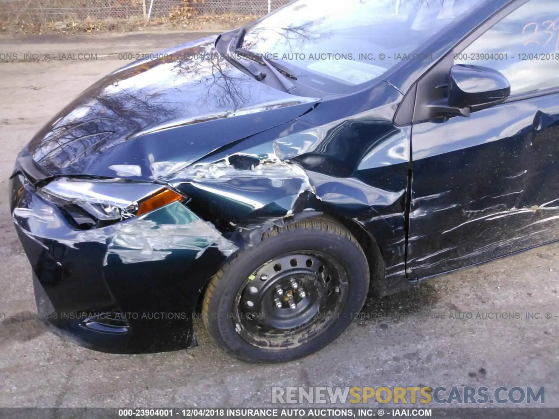 6 Photograph of a damaged car 2T1BURHE7KC126947 TOYOTA COROLLA 2019