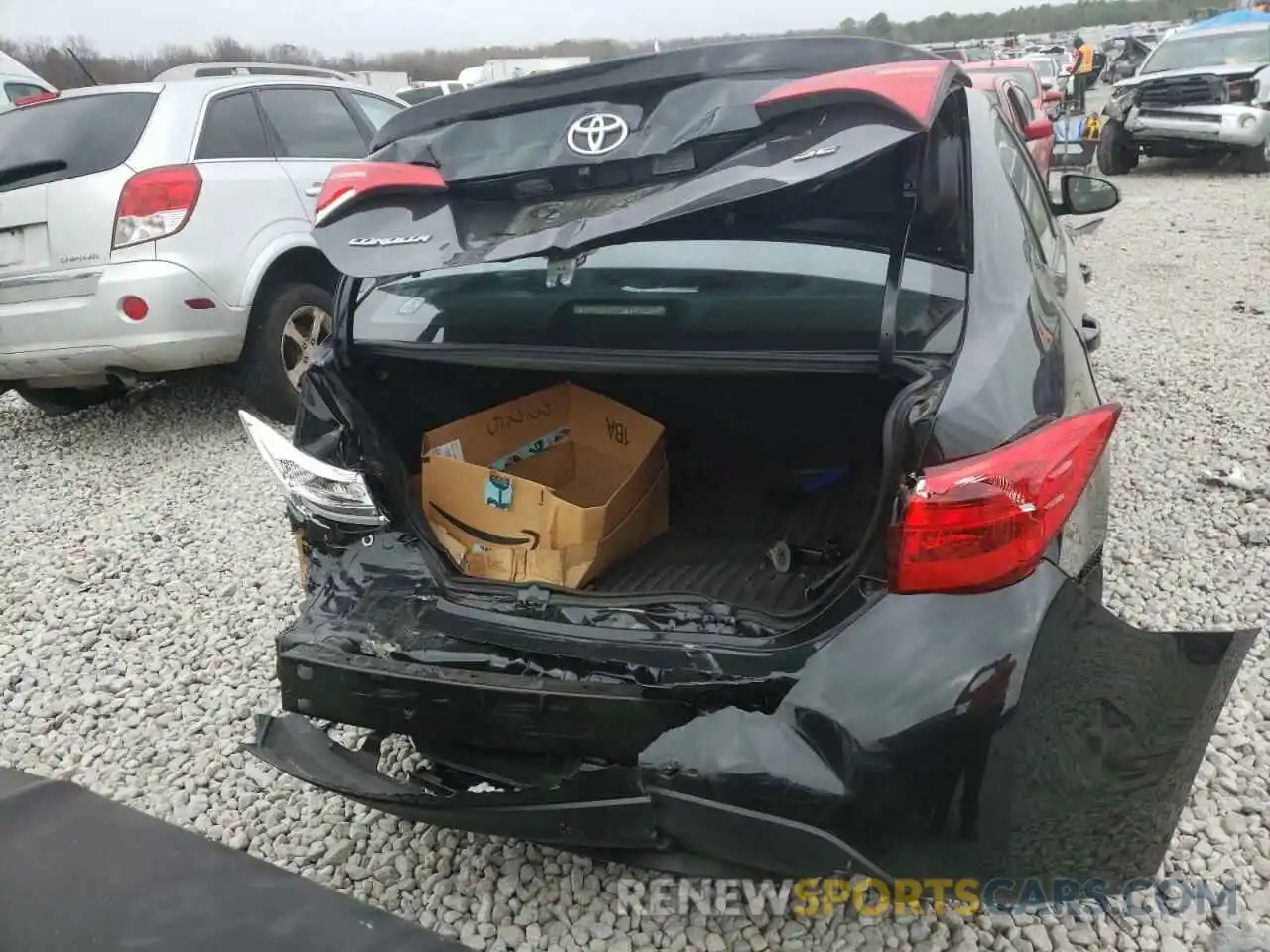 9 Photograph of a damaged car 2T1BURHE7KC127757 TOYOTA COROLLA 2019