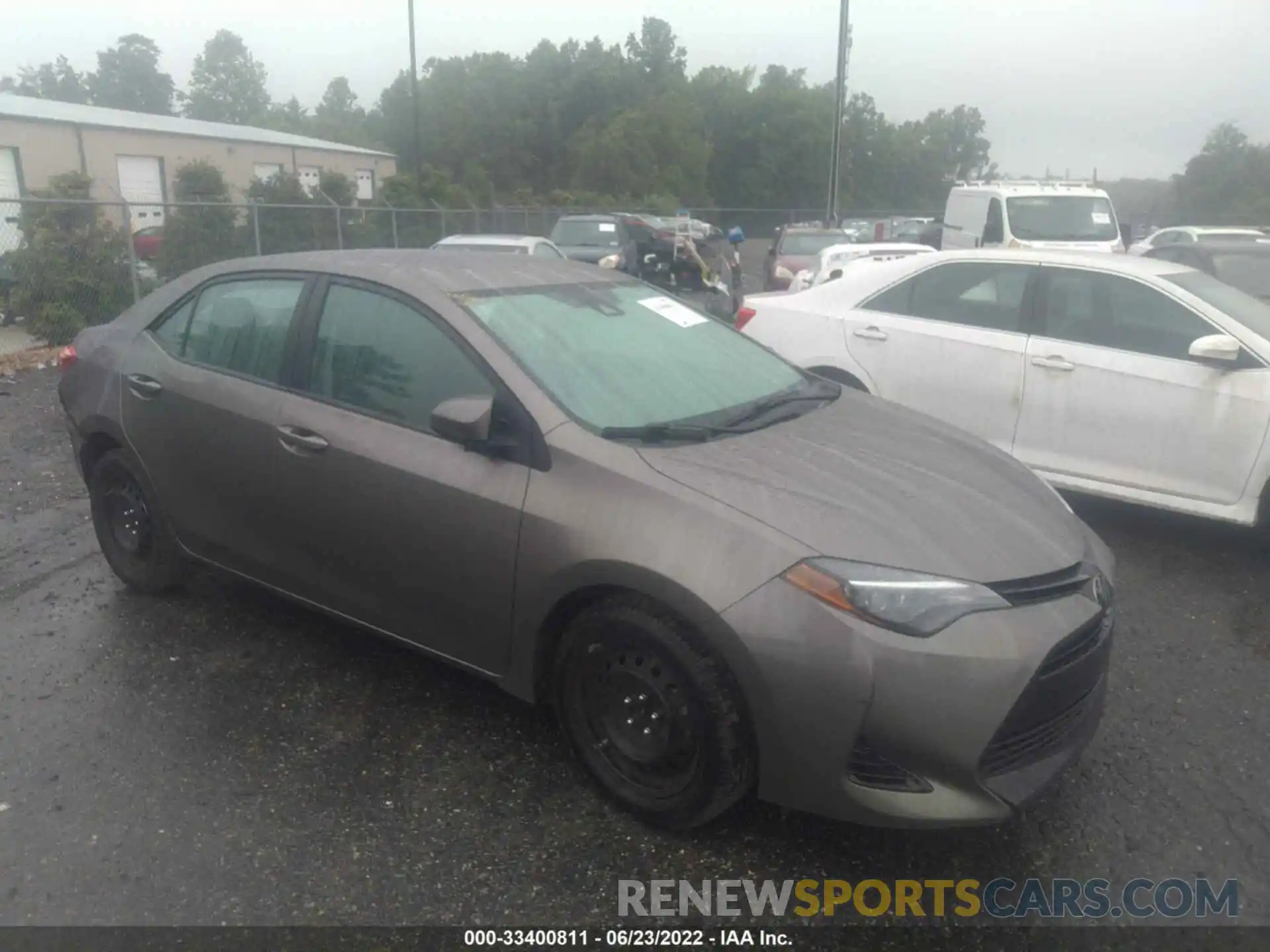 1 Photograph of a damaged car 2T1BURHE7KC128505 TOYOTA COROLLA 2019