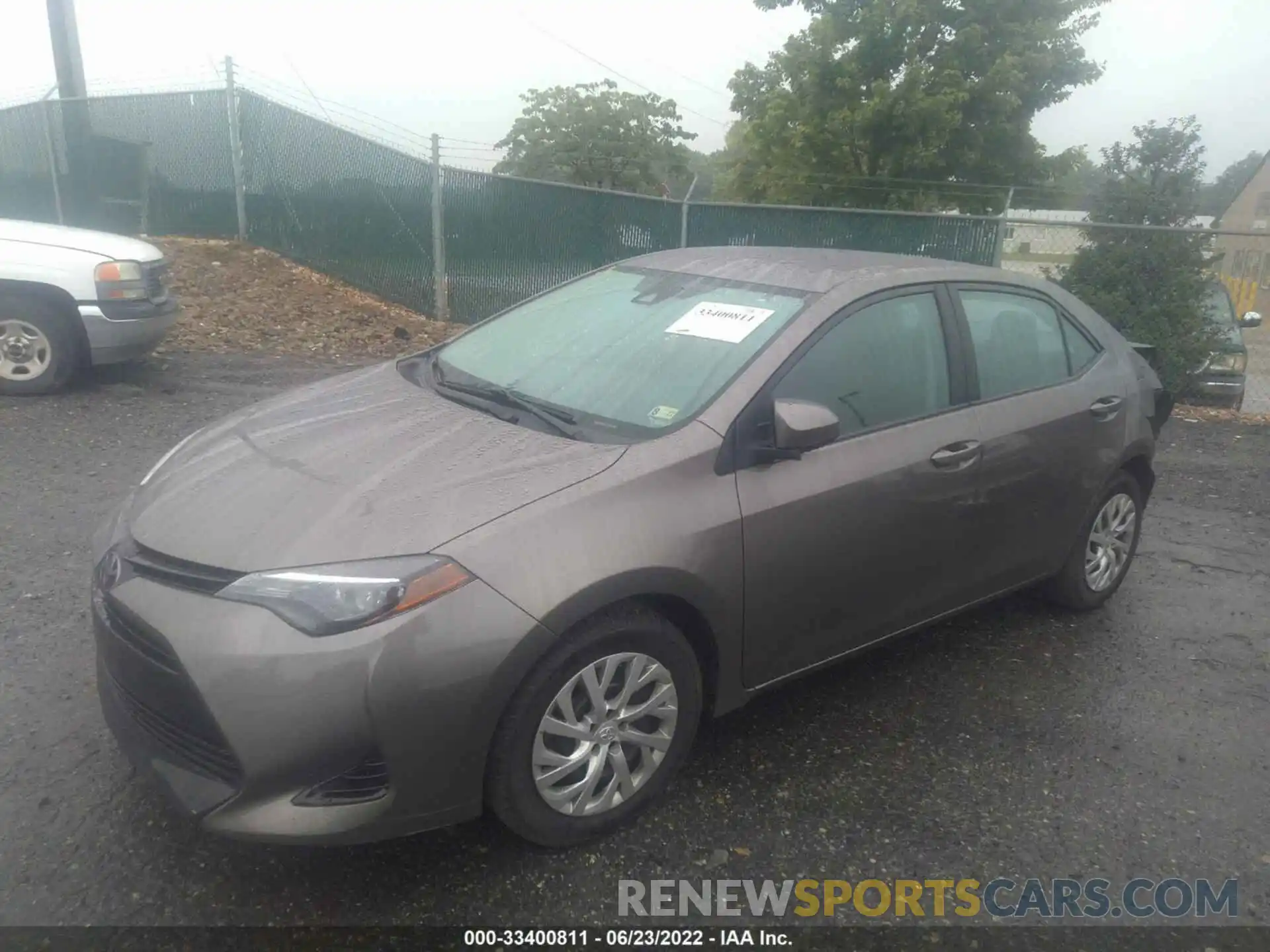 2 Photograph of a damaged car 2T1BURHE7KC128505 TOYOTA COROLLA 2019