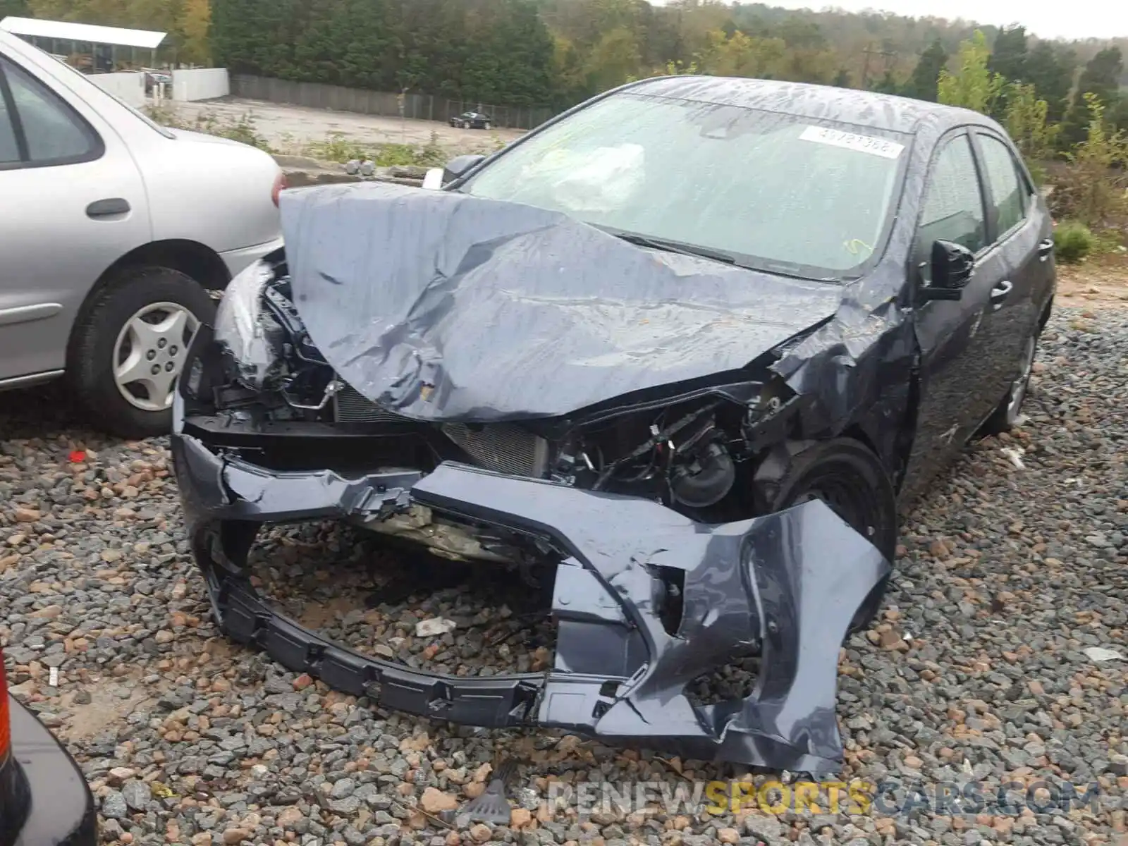 2 Photograph of a damaged car 2T1BURHE7KC129637 TOYOTA COROLLA 2019