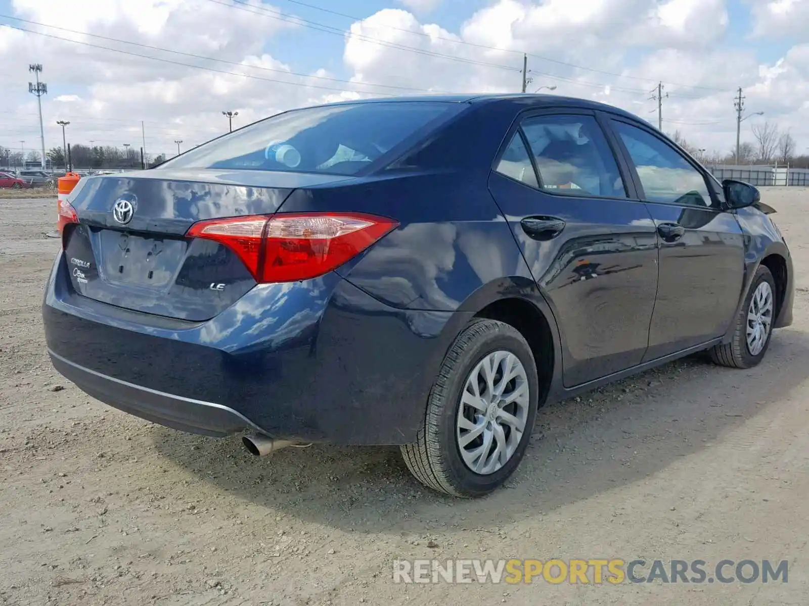 4 Photograph of a damaged car 2T1BURHE7KC130707 TOYOTA COROLLA 2019