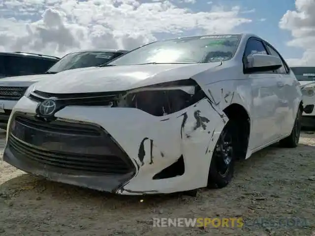 2 Photograph of a damaged car 2T1BURHE7KC130819 TOYOTA COROLLA 2019