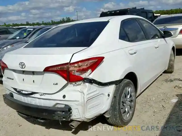 4 Photograph of a damaged car 2T1BURHE7KC130819 TOYOTA COROLLA 2019