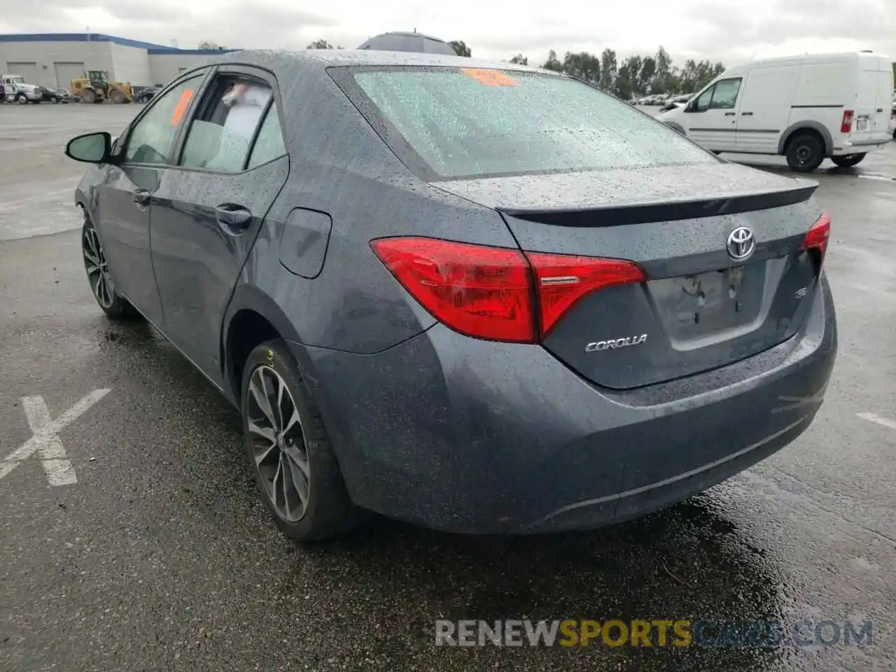 3 Photograph of a damaged car 2T1BURHE7KC131243 TOYOTA COROLLA 2019