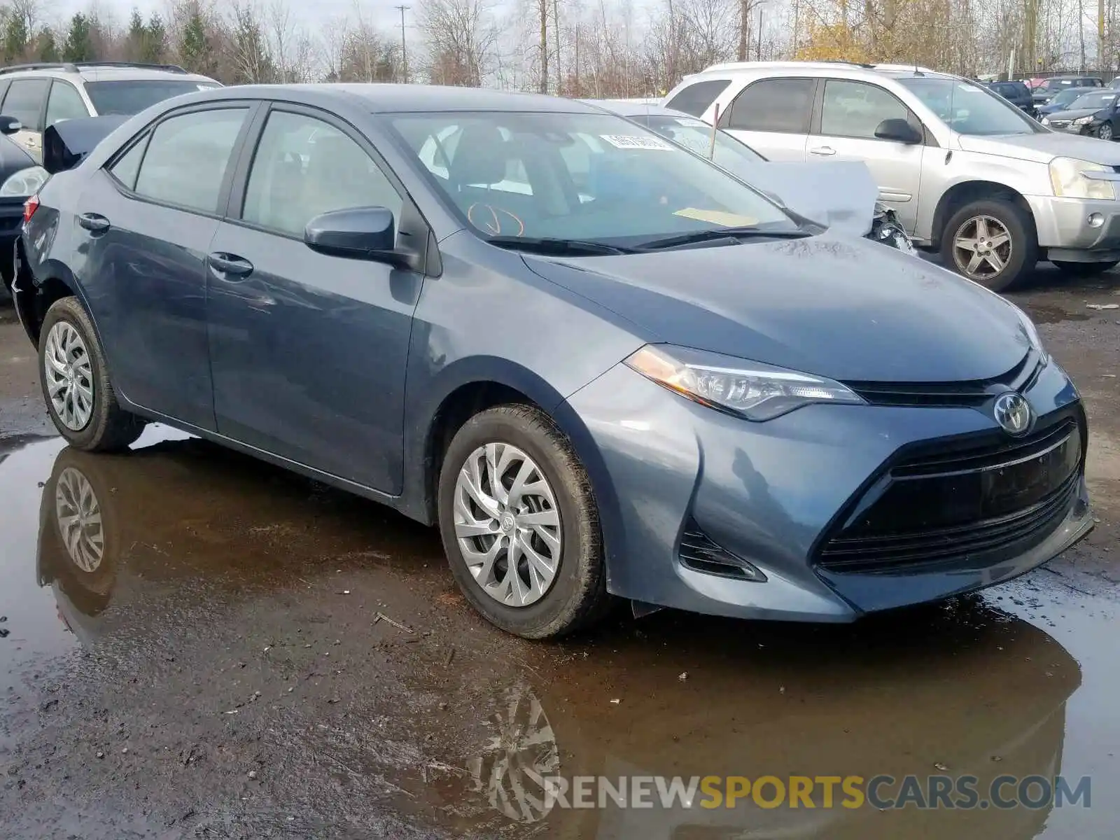 1 Photograph of a damaged car 2T1BURHE7KC131453 TOYOTA COROLLA 2019