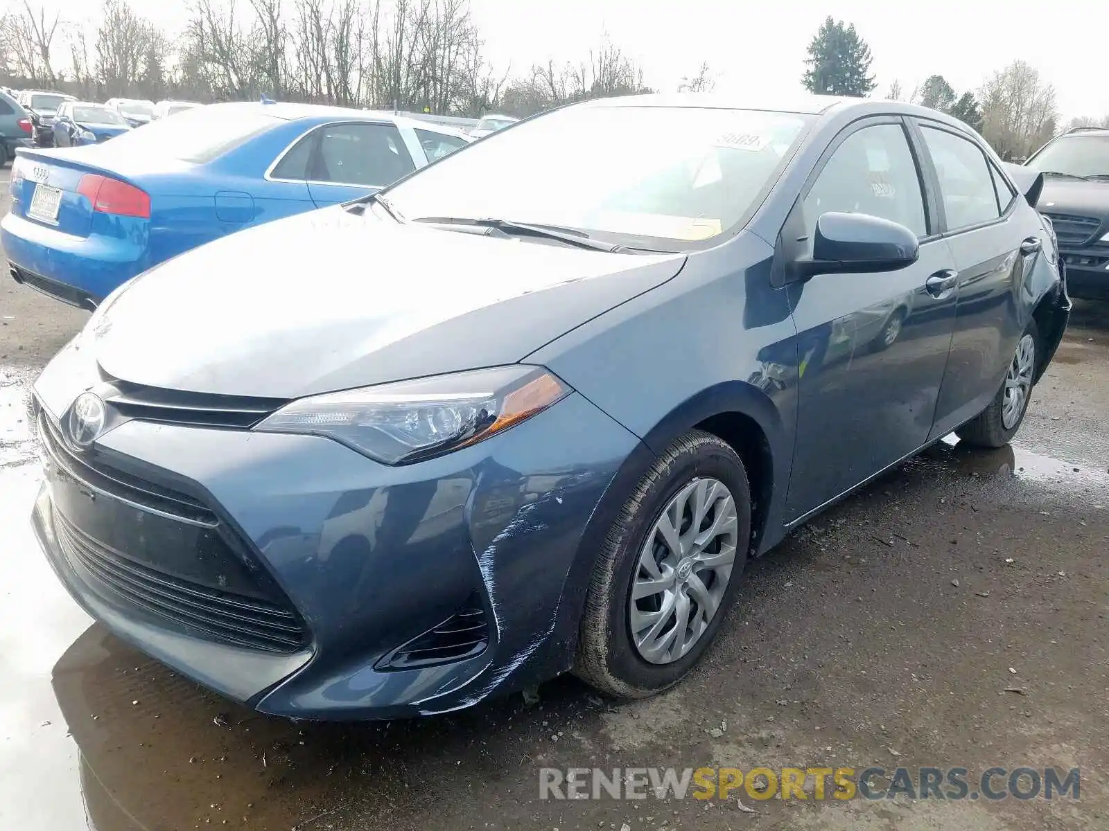 2 Photograph of a damaged car 2T1BURHE7KC131453 TOYOTA COROLLA 2019