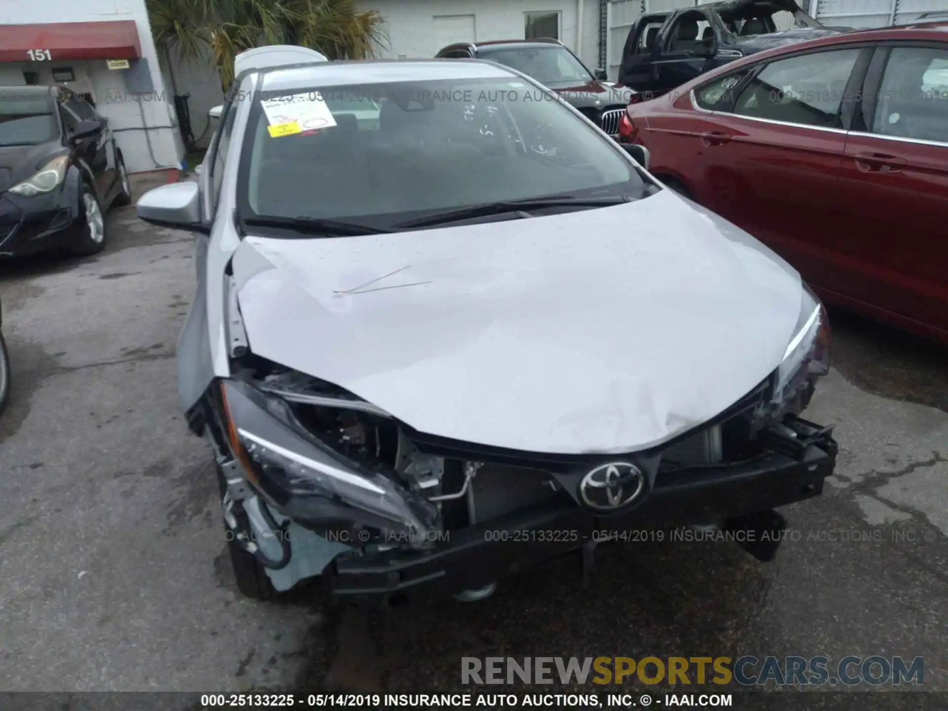 6 Photograph of a damaged car 2T1BURHE7KC132845 TOYOTA COROLLA 2019