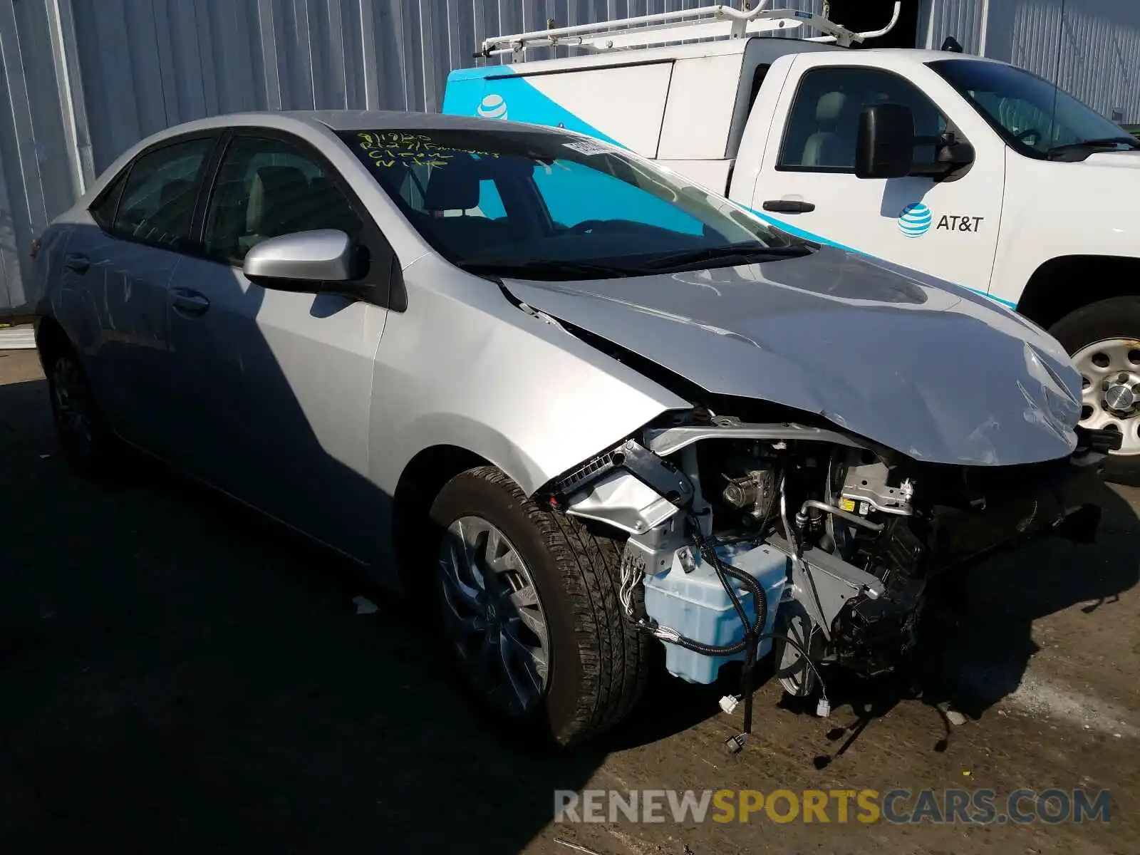 1 Фотография поврежденного автомобиля 2T1BURHE7KC133512 TOYOTA COROLLA 2019