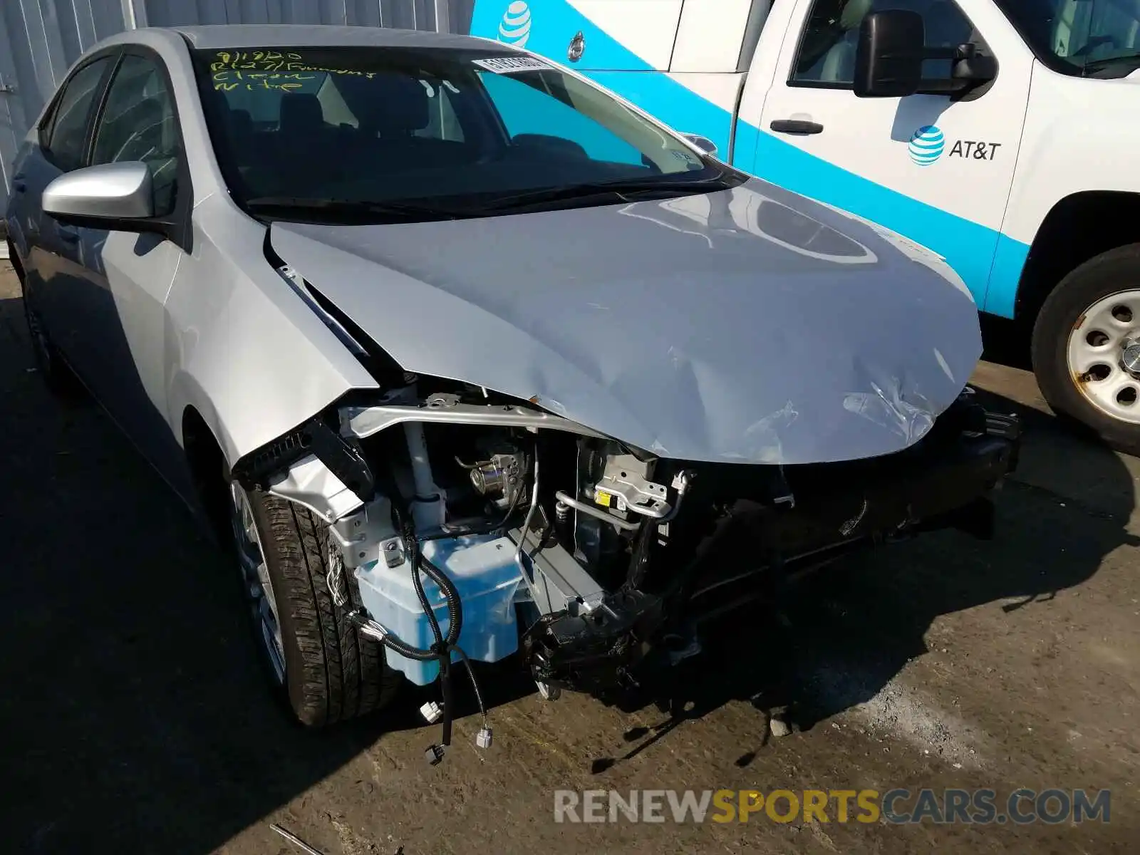 9 Фотография поврежденного автомобиля 2T1BURHE7KC133512 TOYOTA COROLLA 2019