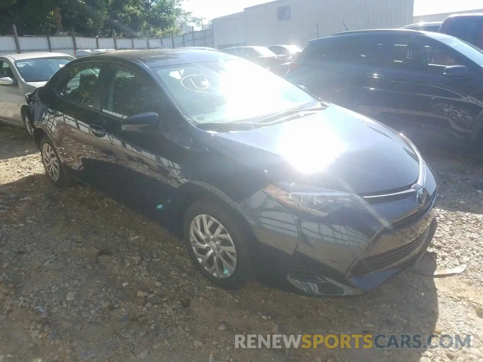 1 Photograph of a damaged car 2T1BURHE7KC136202 TOYOTA COROLLA 2019