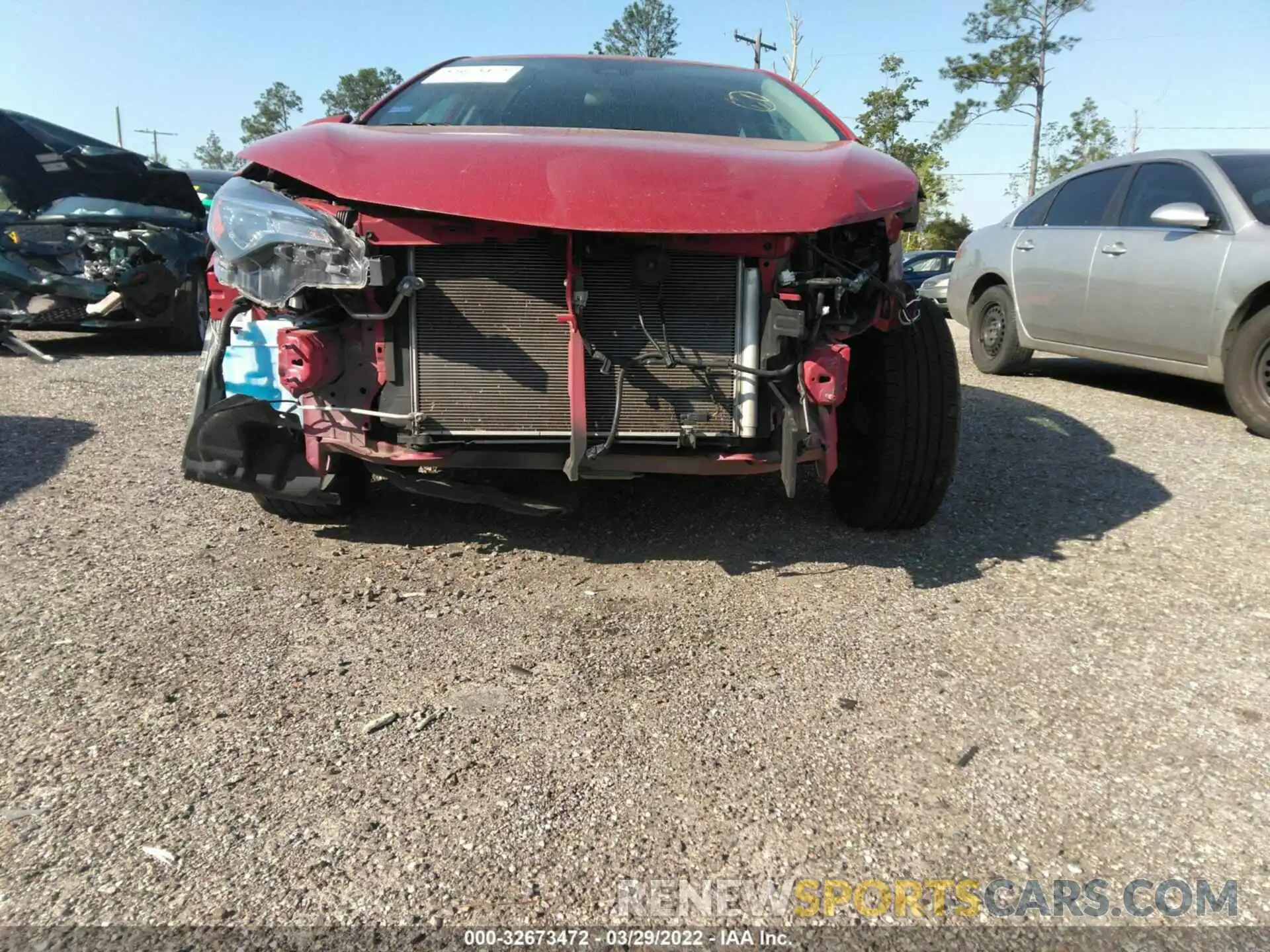 6 Photograph of a damaged car 2T1BURHE7KC138354 TOYOTA COROLLA 2019