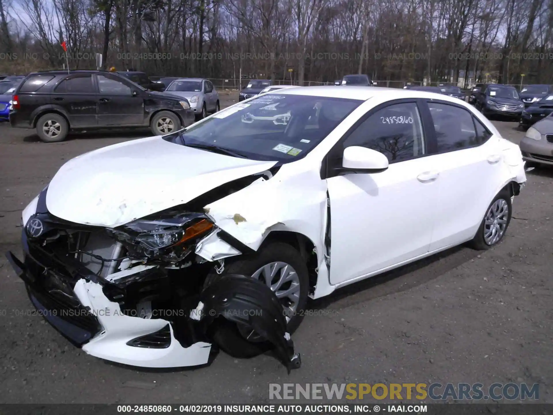 2 Photograph of a damaged car 2T1BURHE7KC138371 TOYOTA COROLLA 2019