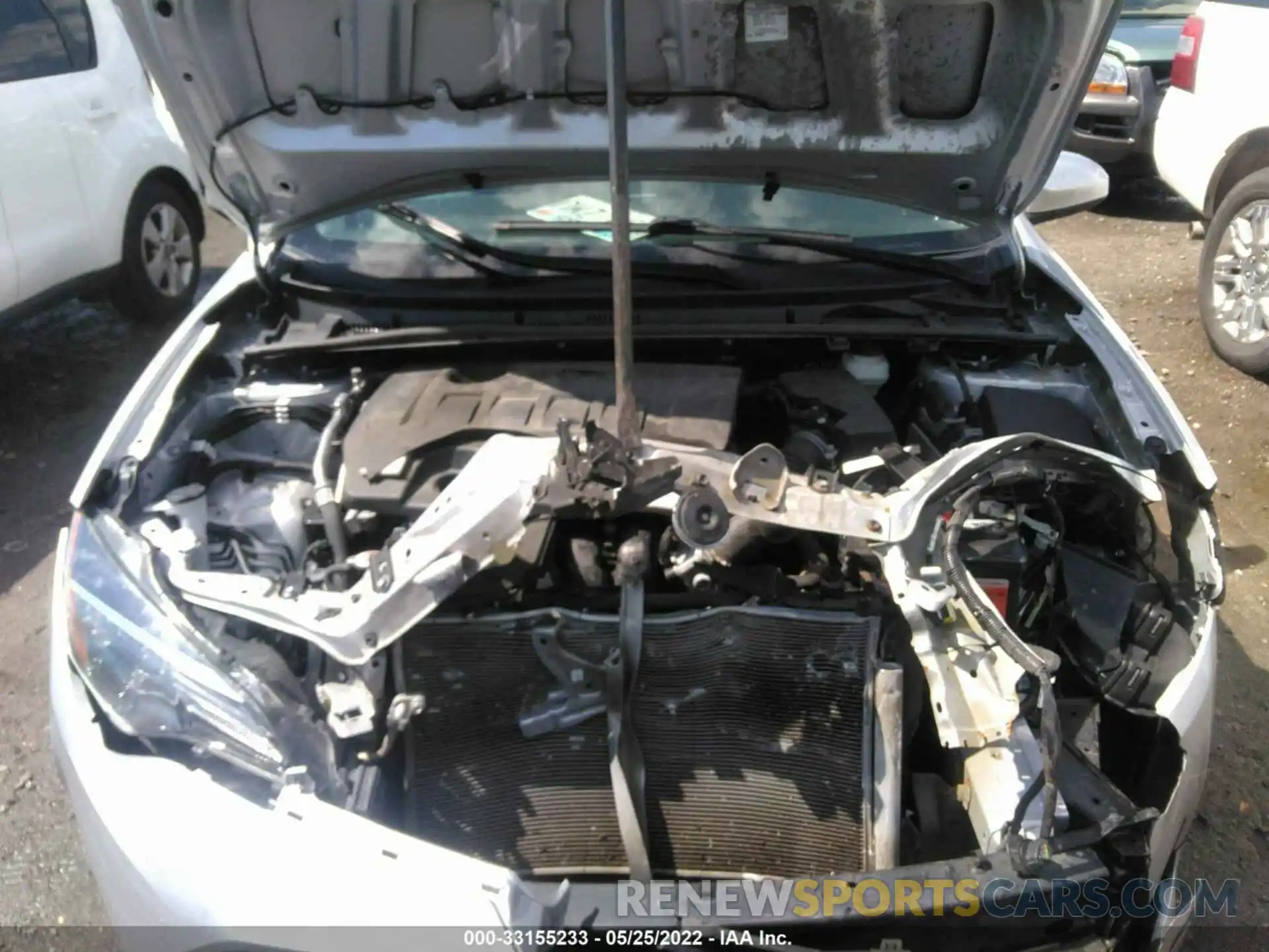 10 Photograph of a damaged car 2T1BURHE7KC138693 TOYOTA COROLLA 2019