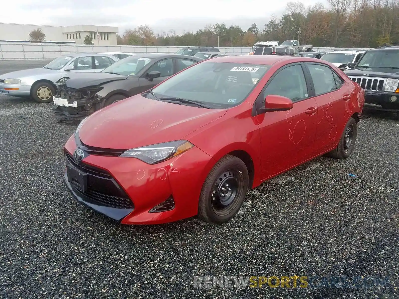 2 Photograph of a damaged car 2T1BURHE7KC138970 TOYOTA COROLLA 2019