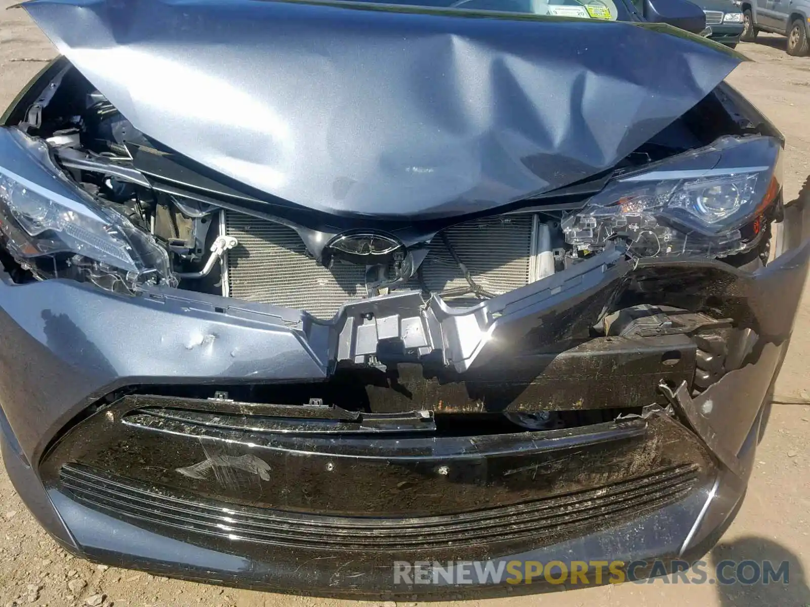 7 Photograph of a damaged car 2T1BURHE7KC140038 TOYOTA COROLLA 2019