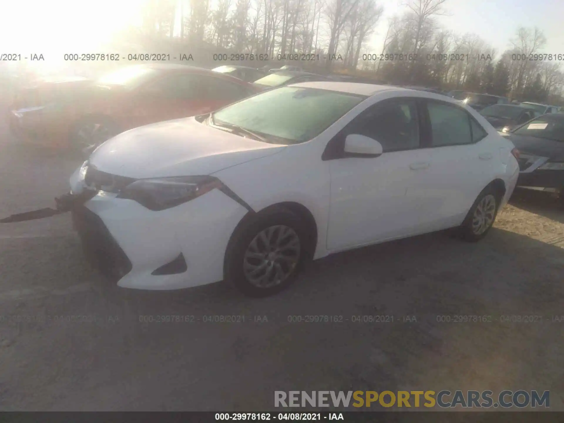 2 Photograph of a damaged car 2T1BURHE7KC140590 TOYOTA COROLLA 2019