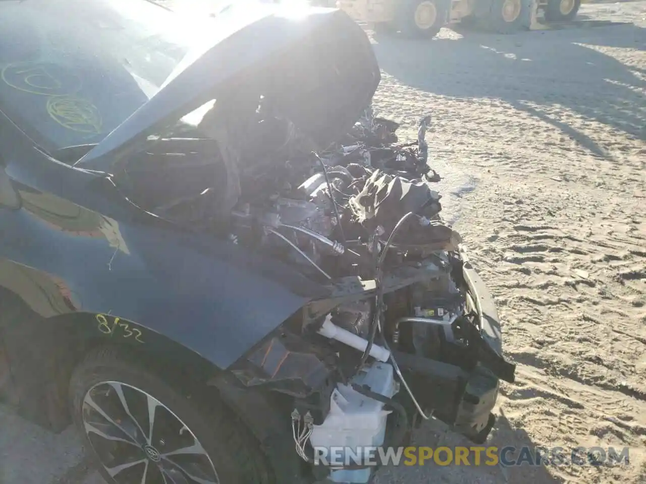 9 Photograph of a damaged car 2T1BURHE7KC140640 TOYOTA COROLLA 2019