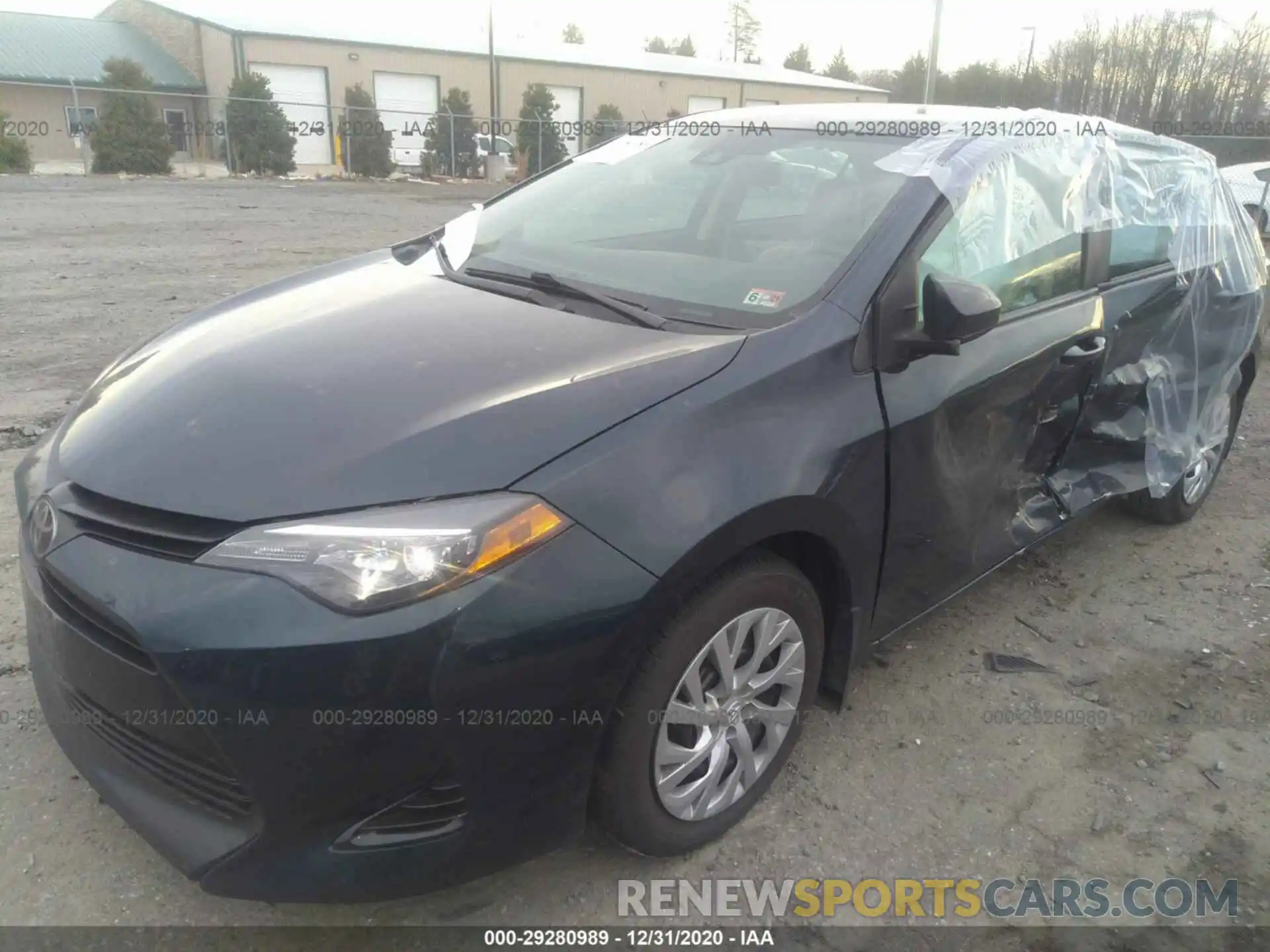 2 Photograph of a damaged car 2T1BURHE7KC141786 TOYOTA COROLLA 2019