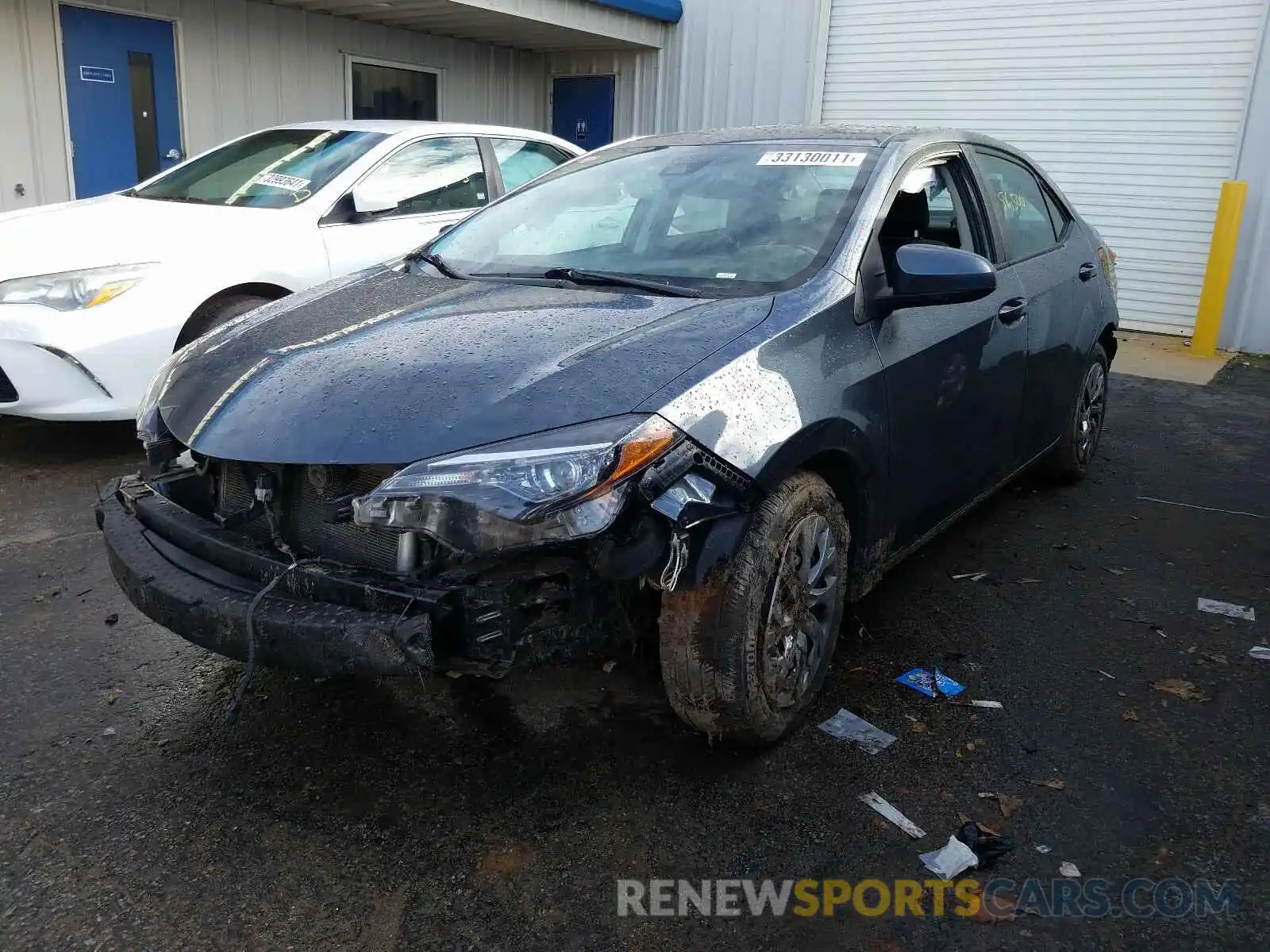 2 Photograph of a damaged car 2T1BURHE7KC142954 TOYOTA COROLLA 2019