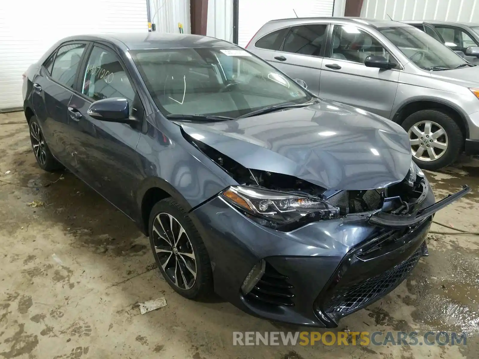 1 Photograph of a damaged car 2T1BURHE7KC144039 TOYOTA COROLLA 2019