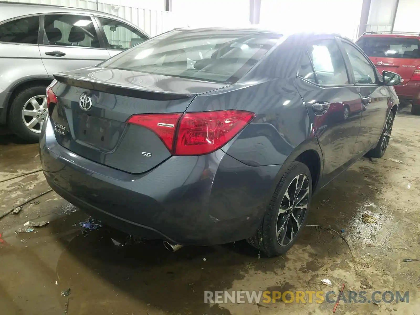 4 Photograph of a damaged car 2T1BURHE7KC144039 TOYOTA COROLLA 2019