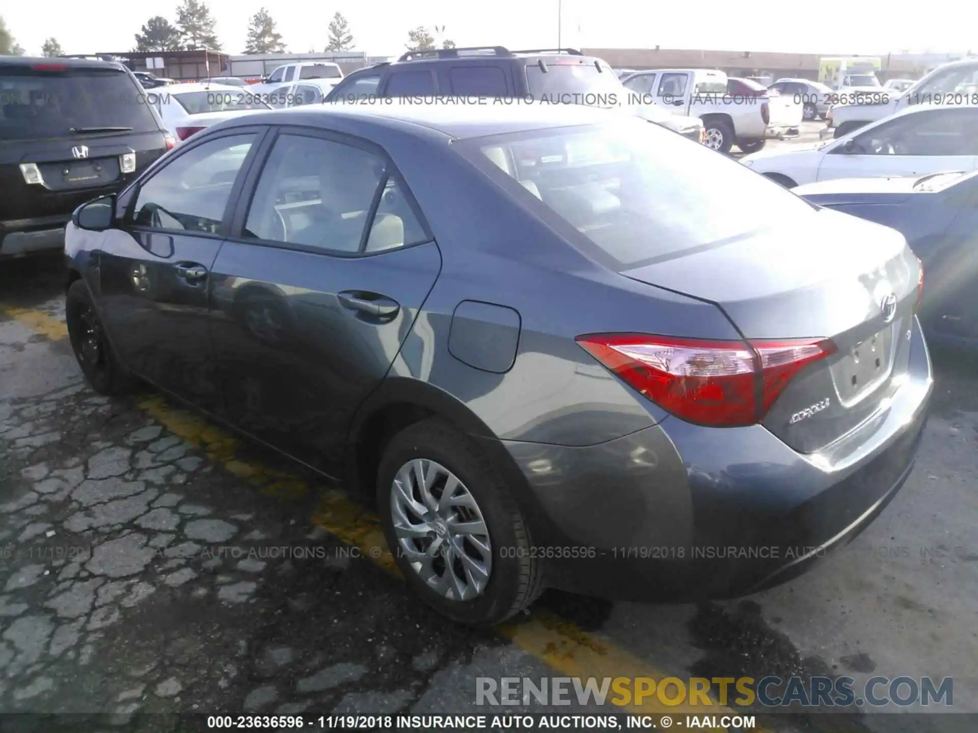 3 Photograph of a damaged car 2T1BURHE7KC144431 Toyota Corolla 2019