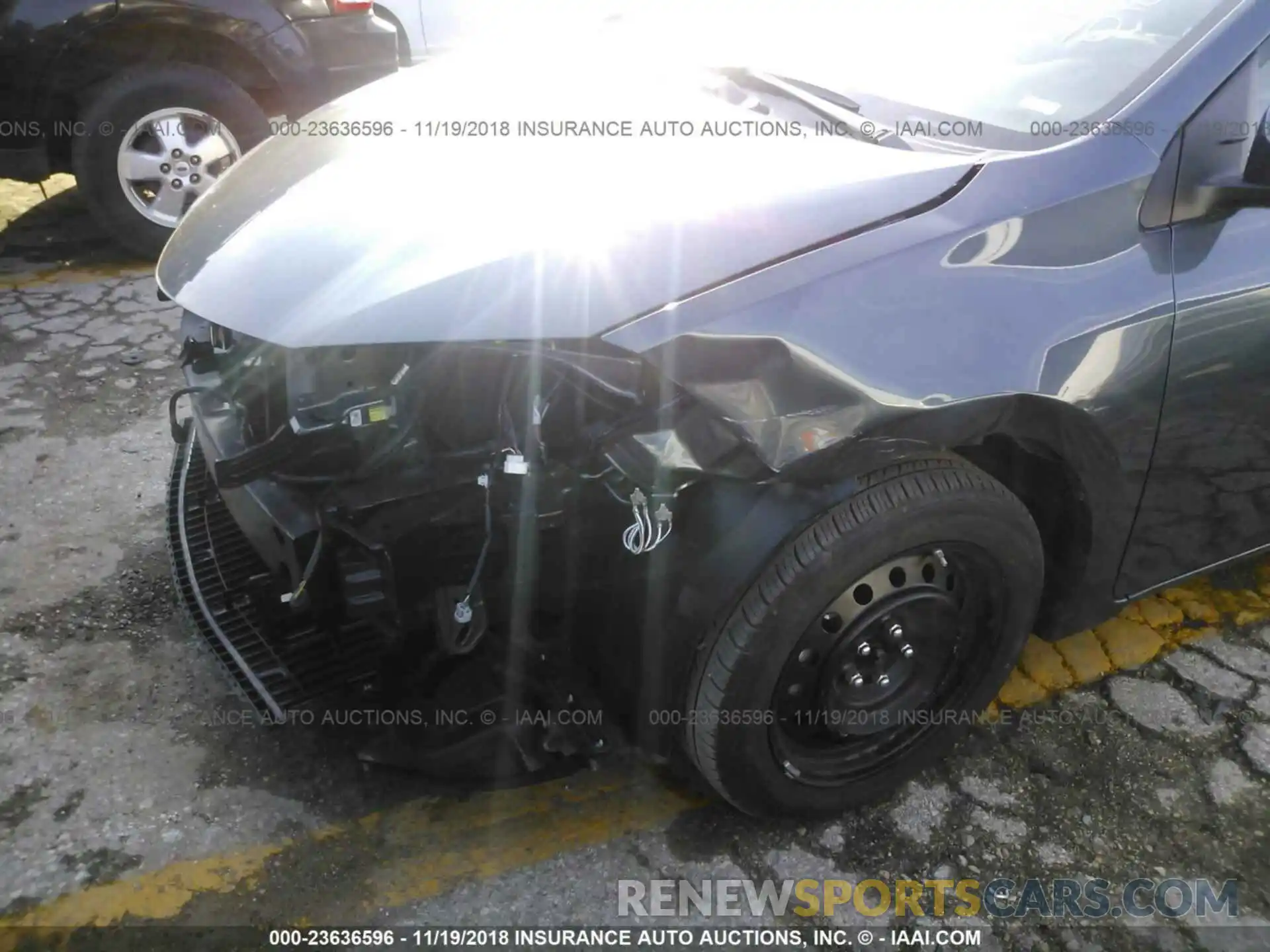 6 Photograph of a damaged car 2T1BURHE7KC144431 Toyota Corolla 2019