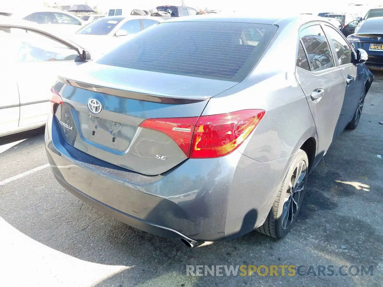 4 Photograph of a damaged car 2T1BURHE7KC146874 TOYOTA COROLLA 2019