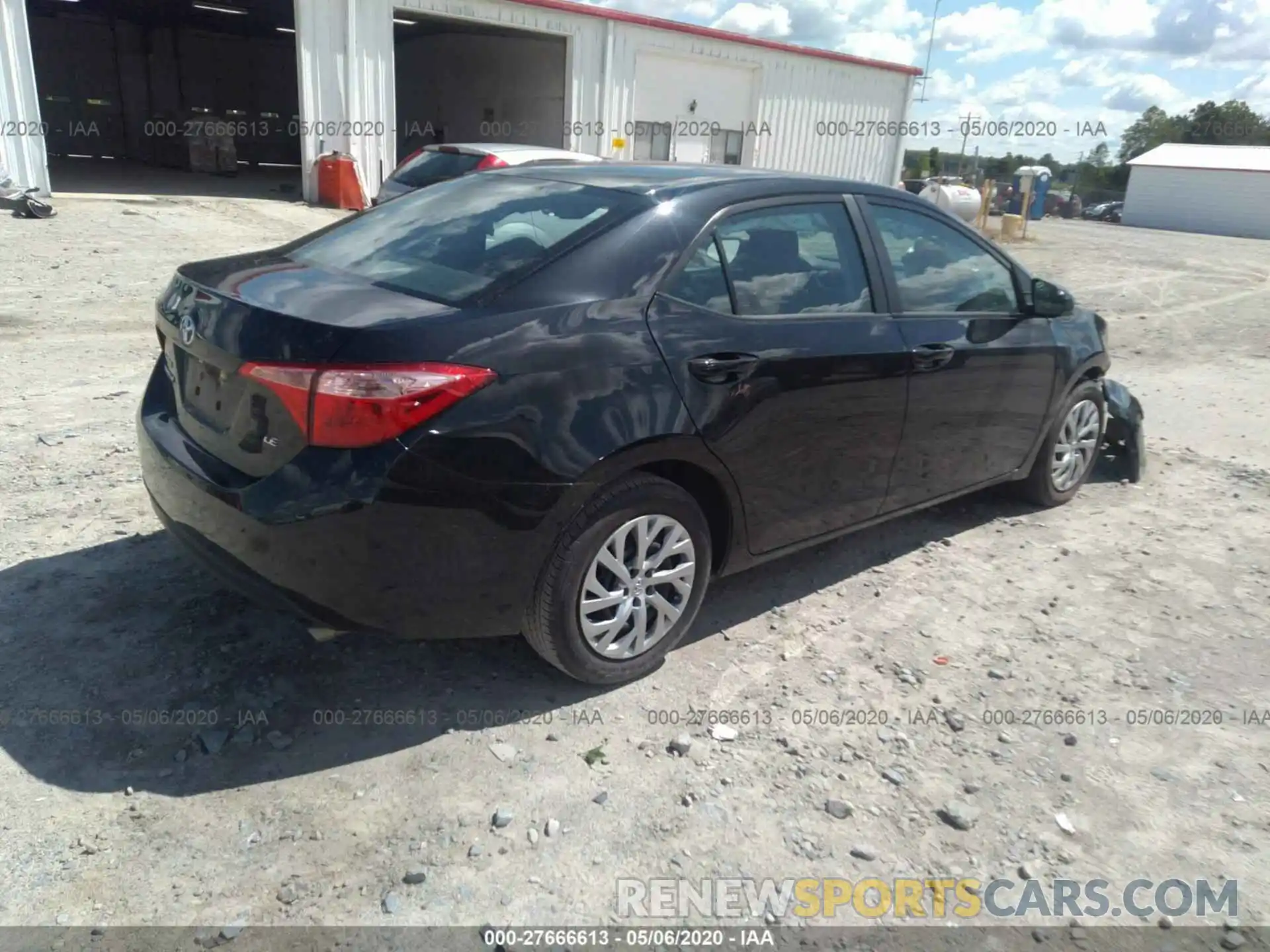 4 Photograph of a damaged car 2T1BURHE7KC148267 TOYOTA COROLLA 2019