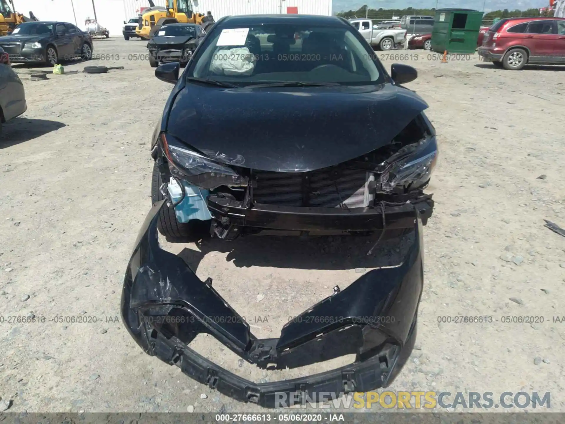 6 Photograph of a damaged car 2T1BURHE7KC148267 TOYOTA COROLLA 2019