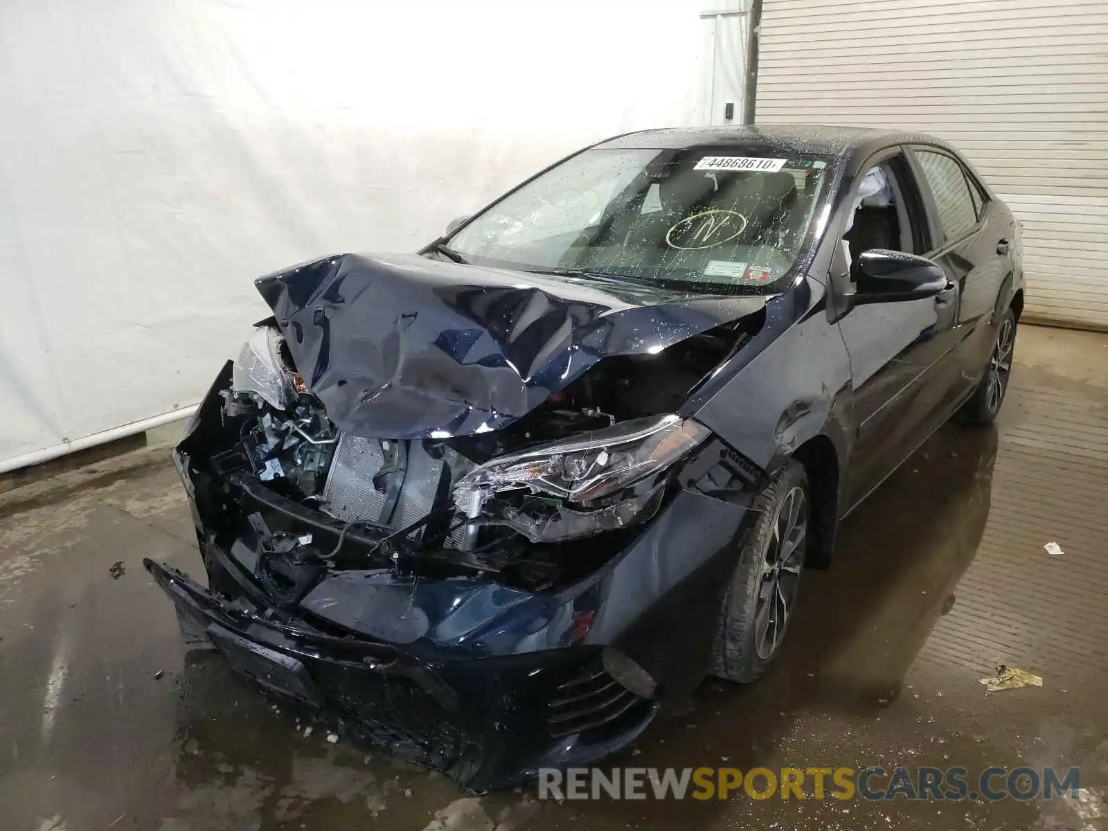 2 Photograph of a damaged car 2T1BURHE7KC148334 TOYOTA COROLLA 2019