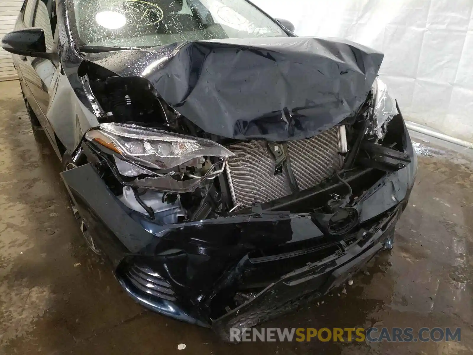 9 Photograph of a damaged car 2T1BURHE7KC148334 TOYOTA COROLLA 2019