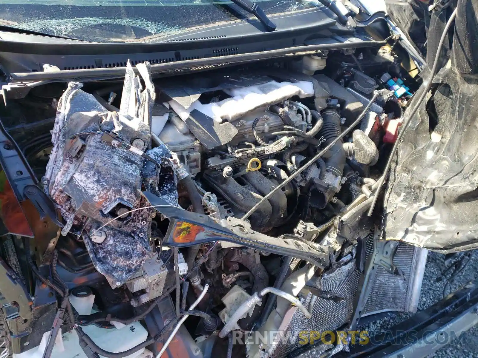 7 Photograph of a damaged car 2T1BURHE7KC148446 TOYOTA COROLLA 2019