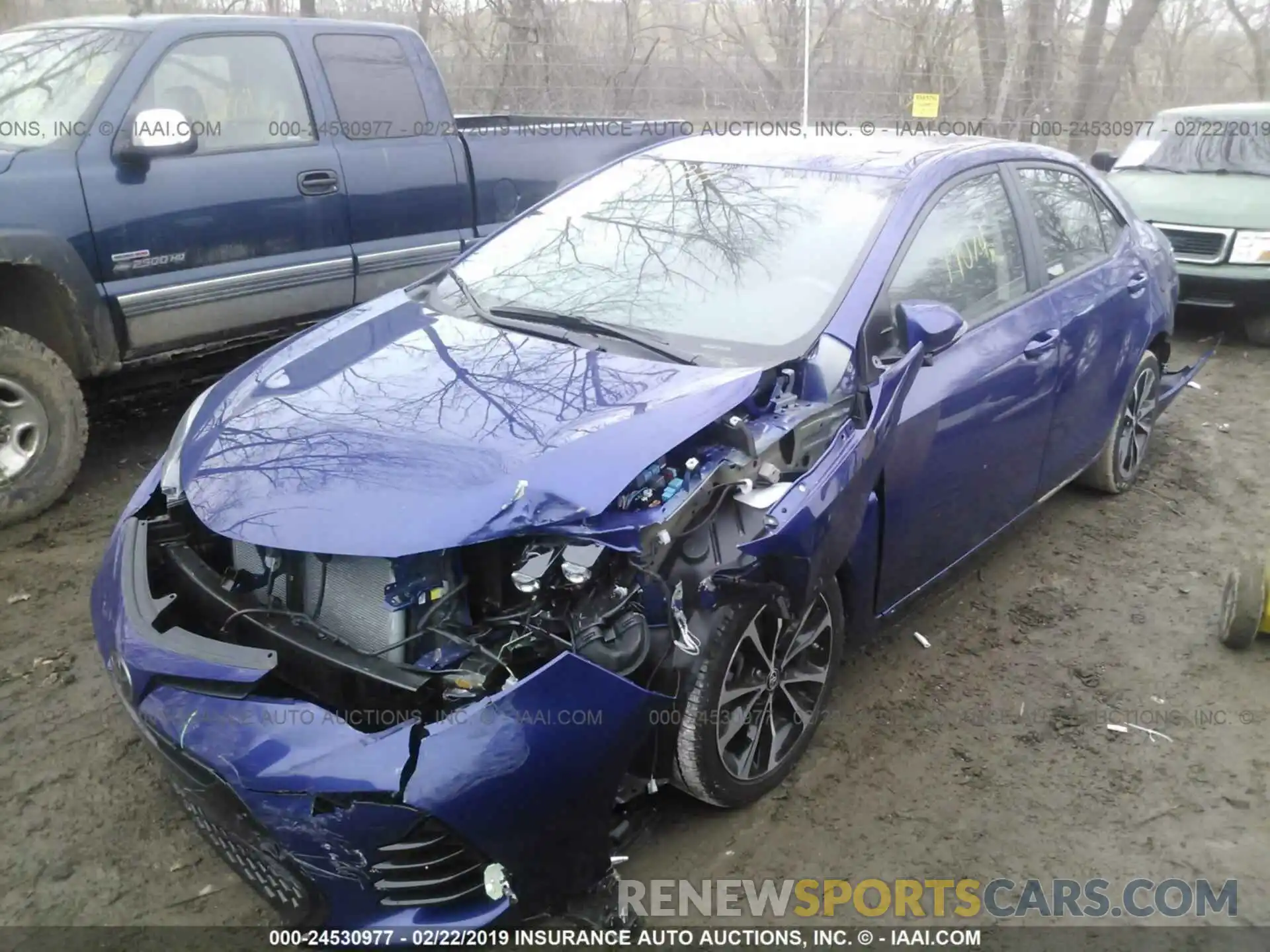 2 Photograph of a damaged car 2T1BURHE7KC150102 TOYOTA COROLLA 2019