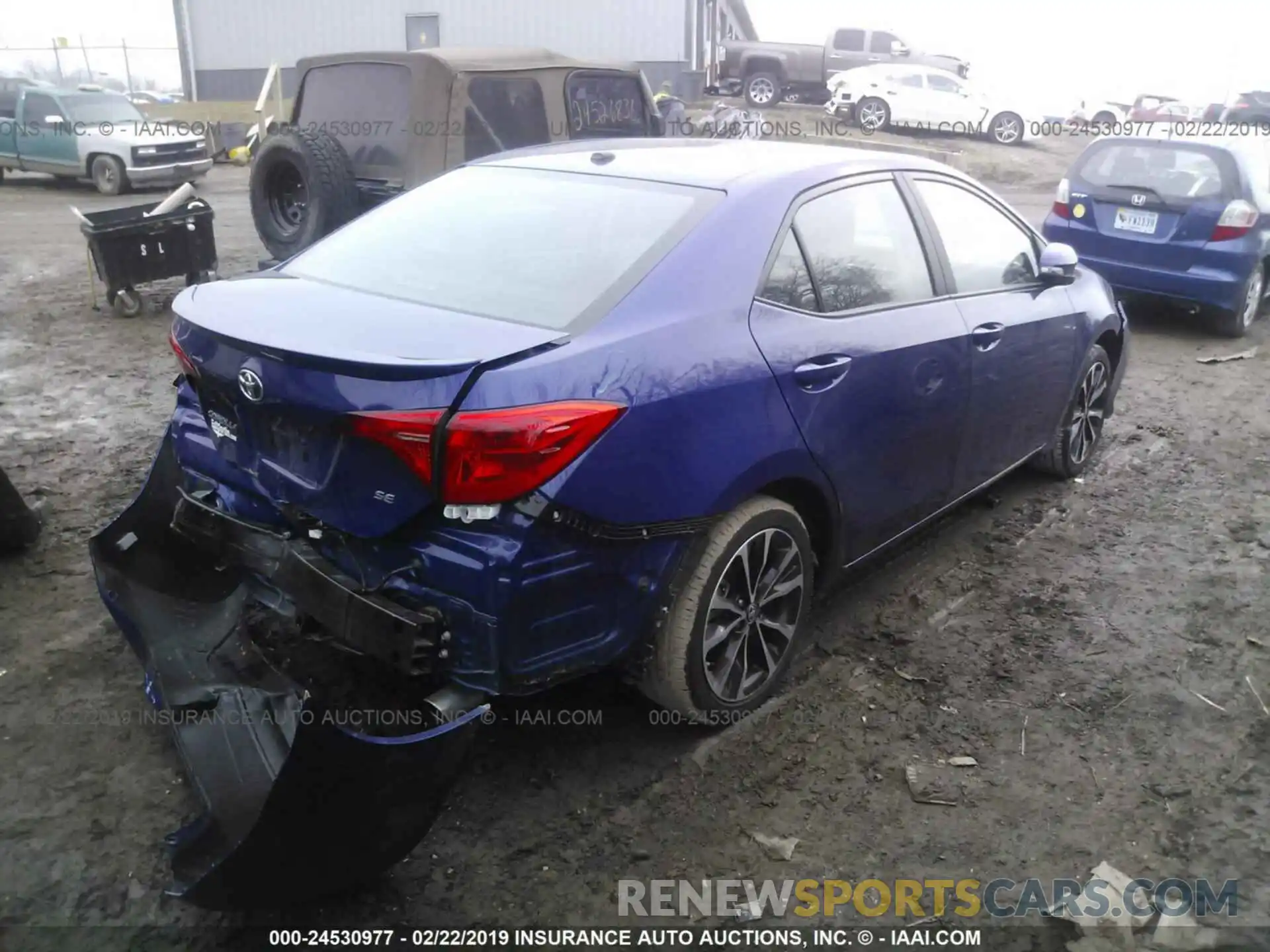 4 Photograph of a damaged car 2T1BURHE7KC150102 TOYOTA COROLLA 2019