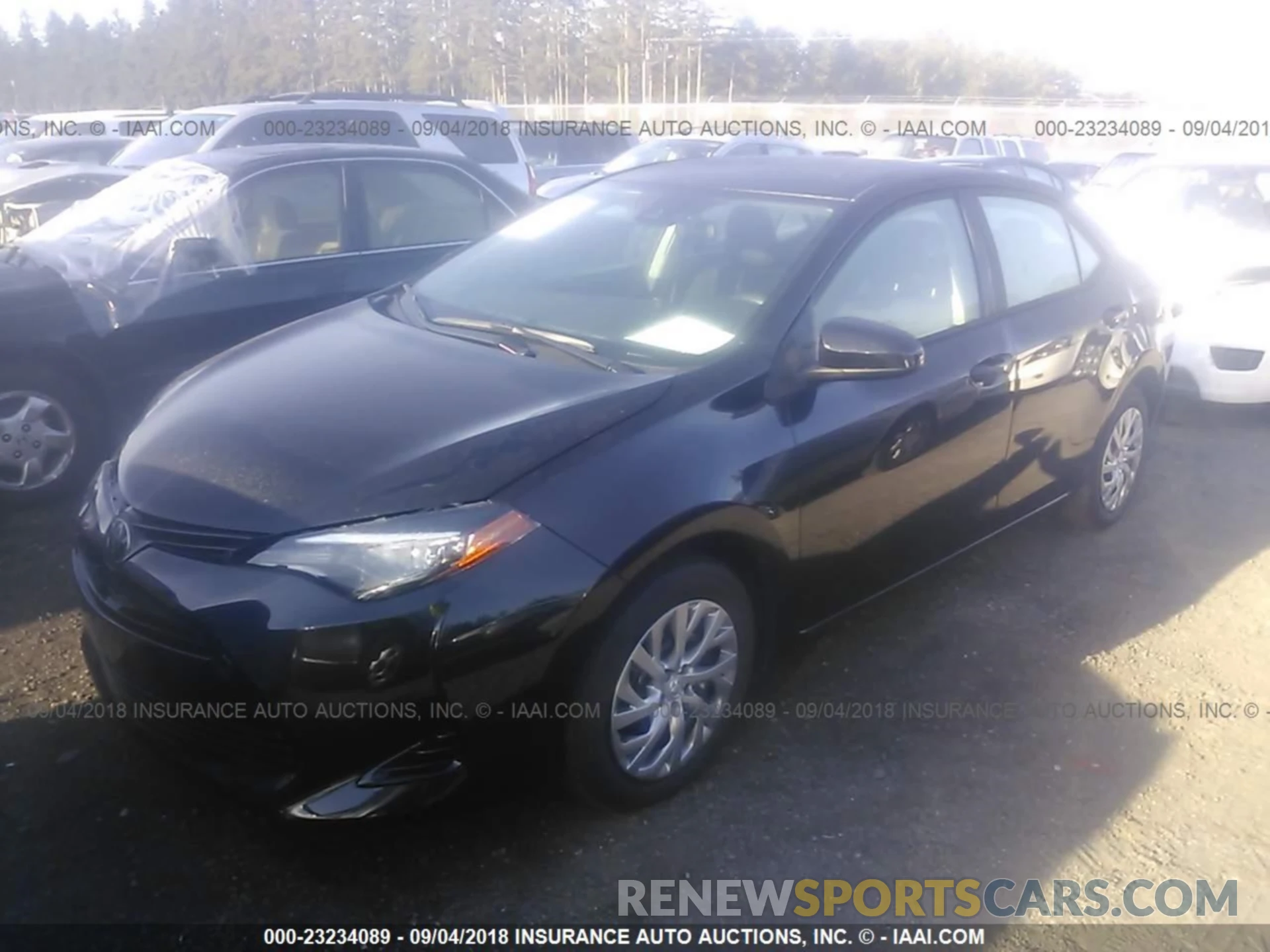 2 Photograph of a damaged car 2T1BURHE7KC150410 Toyota Corolla 2019