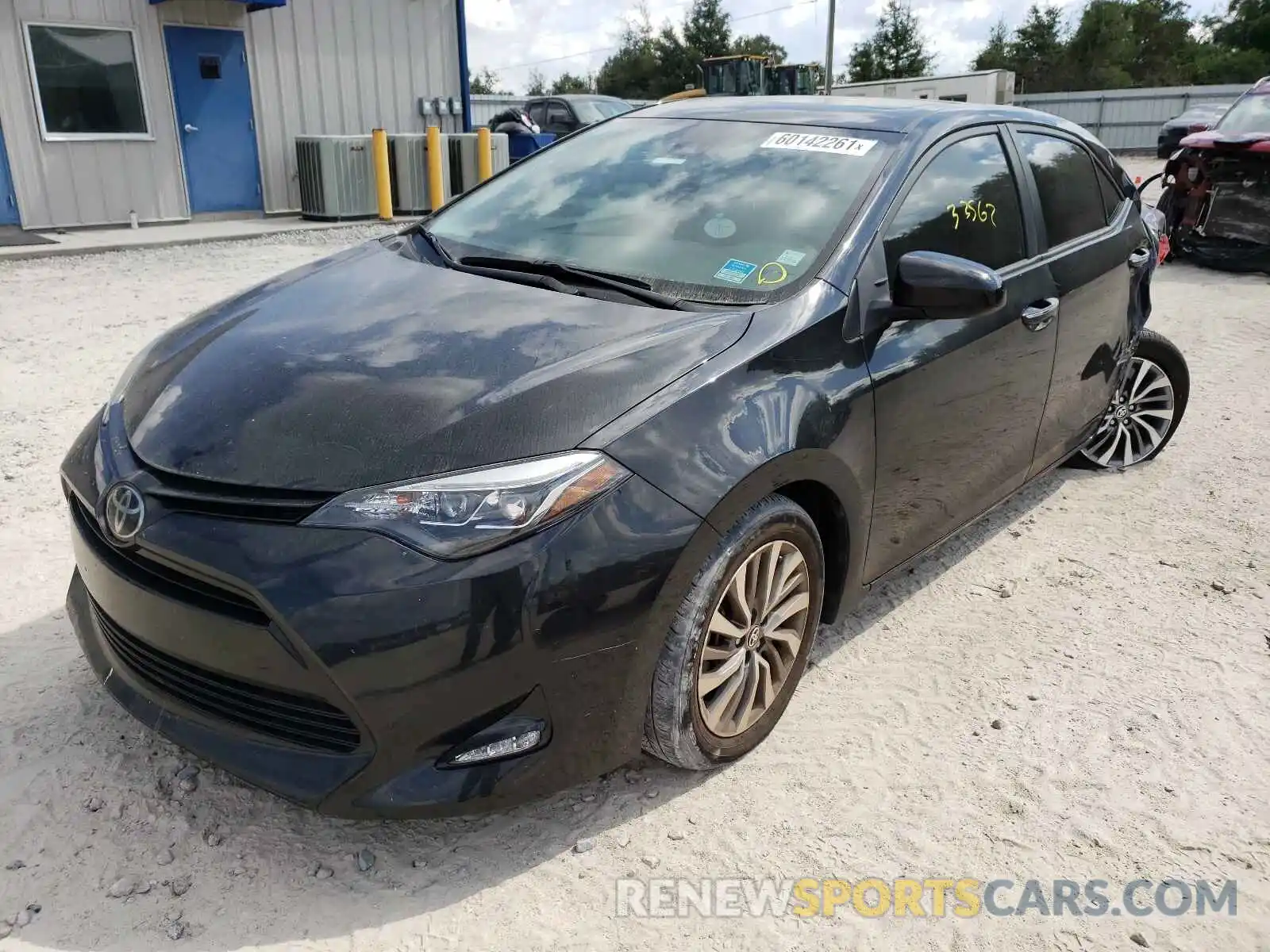 2 Photograph of a damaged car 2T1BURHE7KC152481 TOYOTA COROLLA 2019