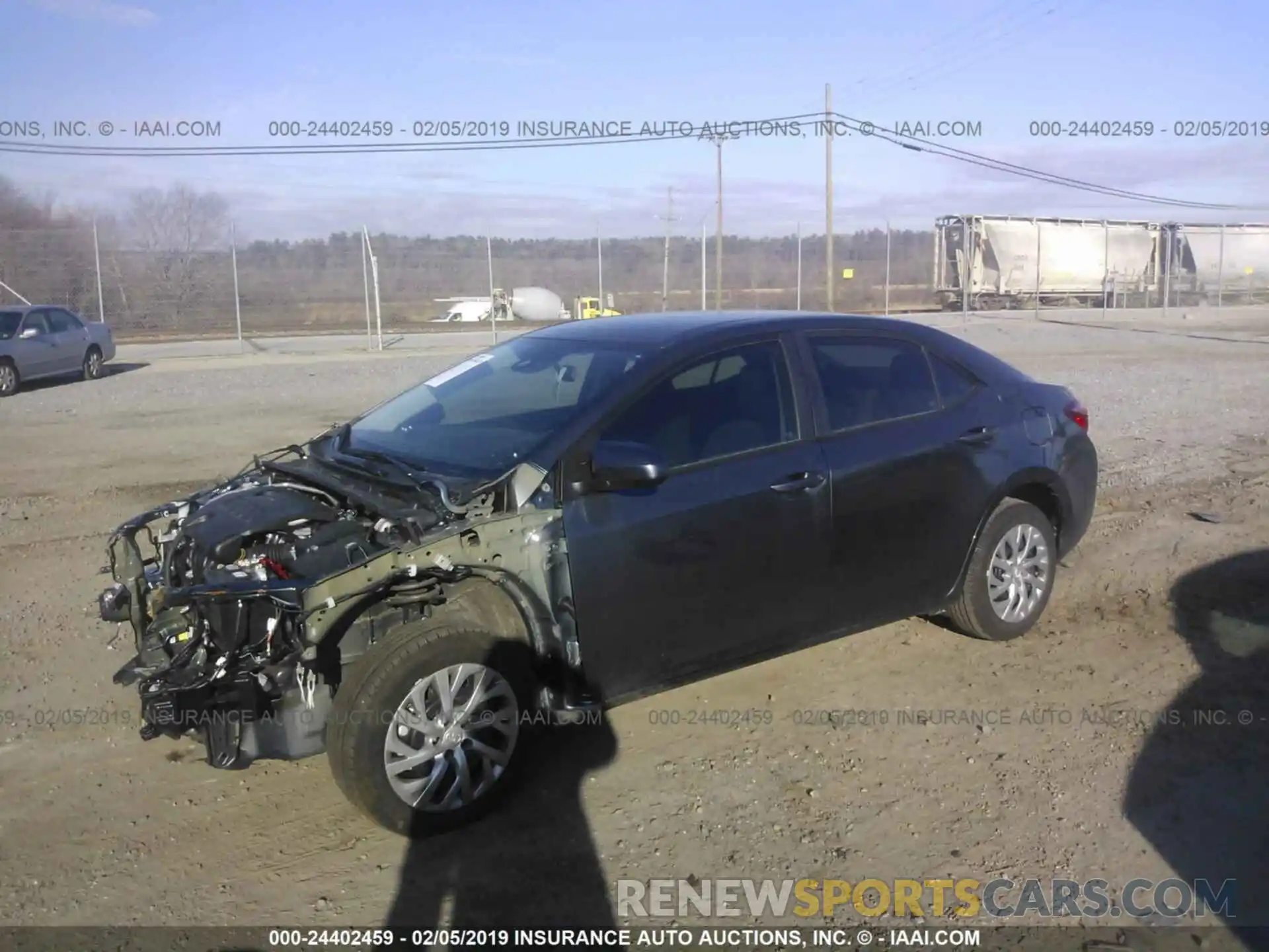 2 Photograph of a damaged car 2T1BURHE7KC152884 TOYOTA COROLLA 2019