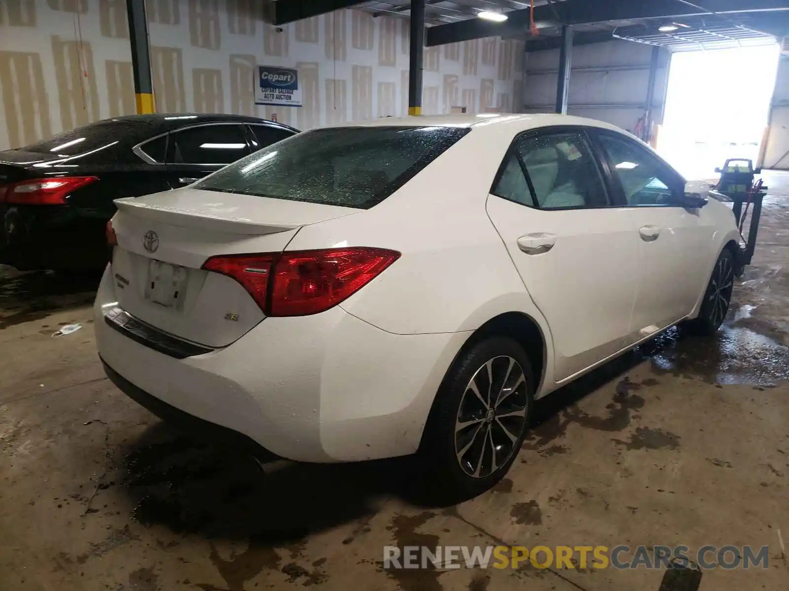 4 Photograph of a damaged car 2T1BURHE7KC154229 TOYOTA COROLLA 2019