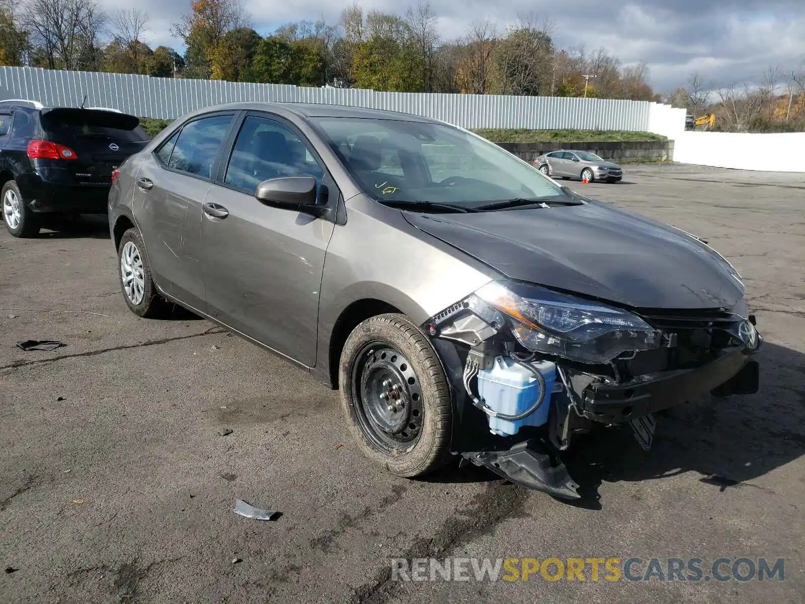 1 Photograph of a damaged car 2T1BURHE7KC154859 TOYOTA COROLLA 2019