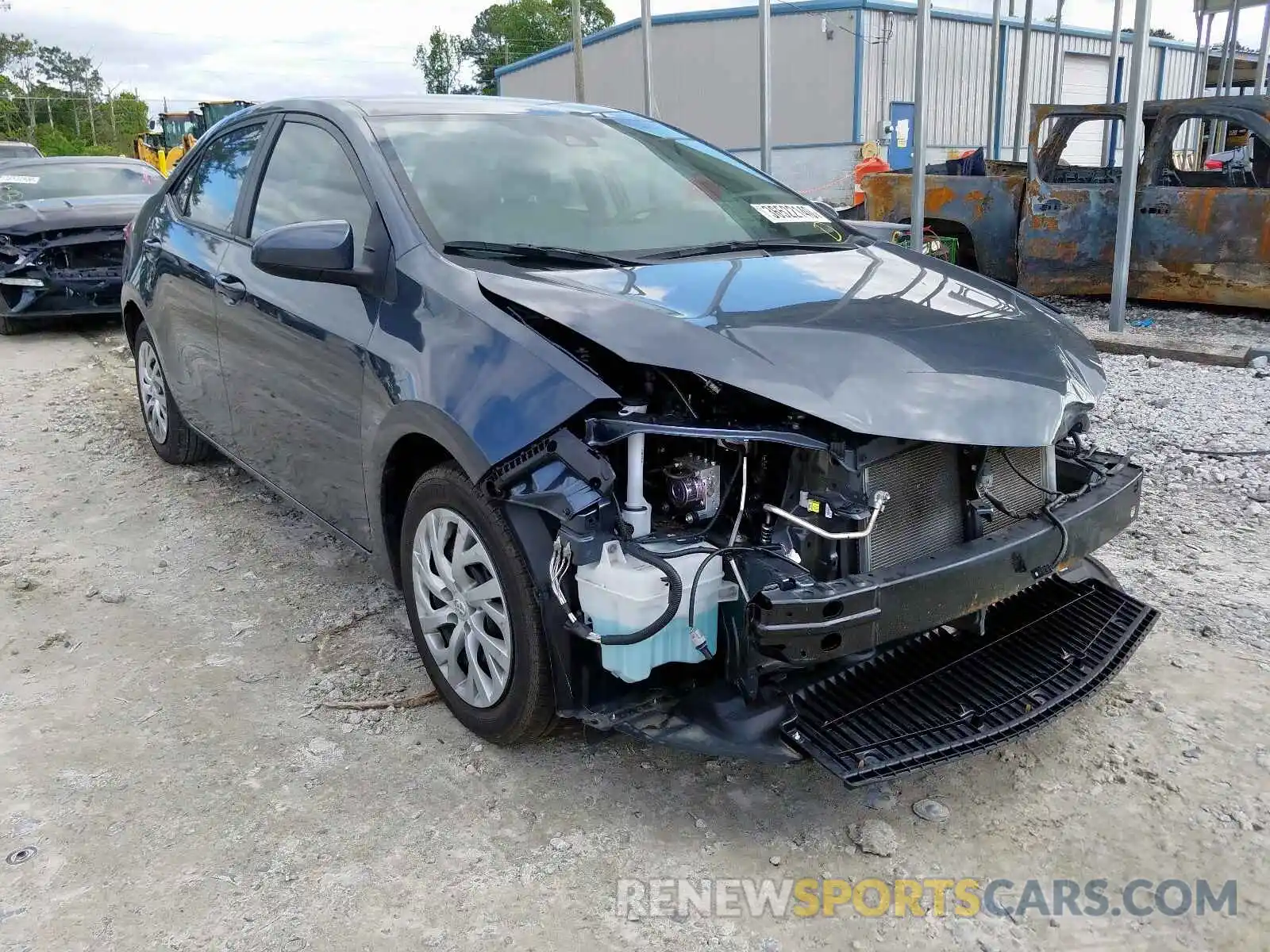 1 Photograph of a damaged car 2T1BURHE7KC156790 TOYOTA COROLLA 2019