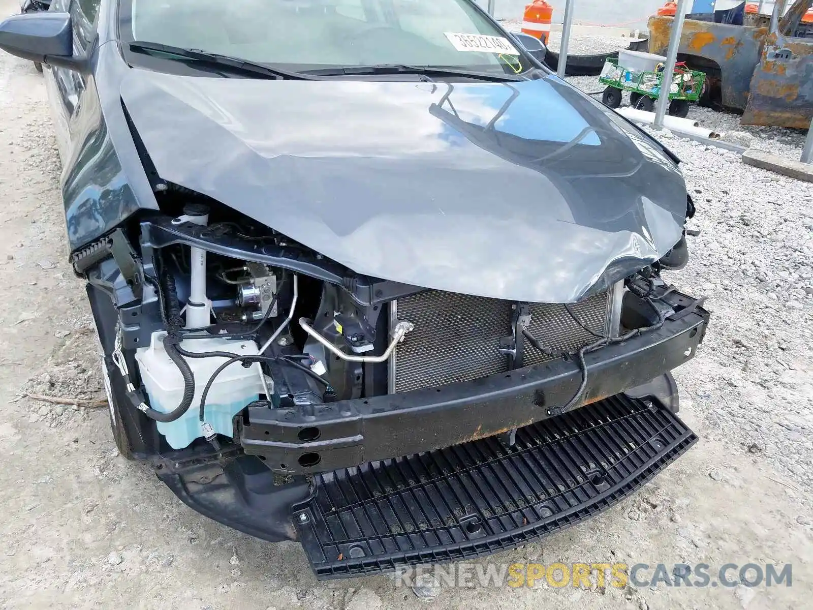 9 Photograph of a damaged car 2T1BURHE7KC156790 TOYOTA COROLLA 2019