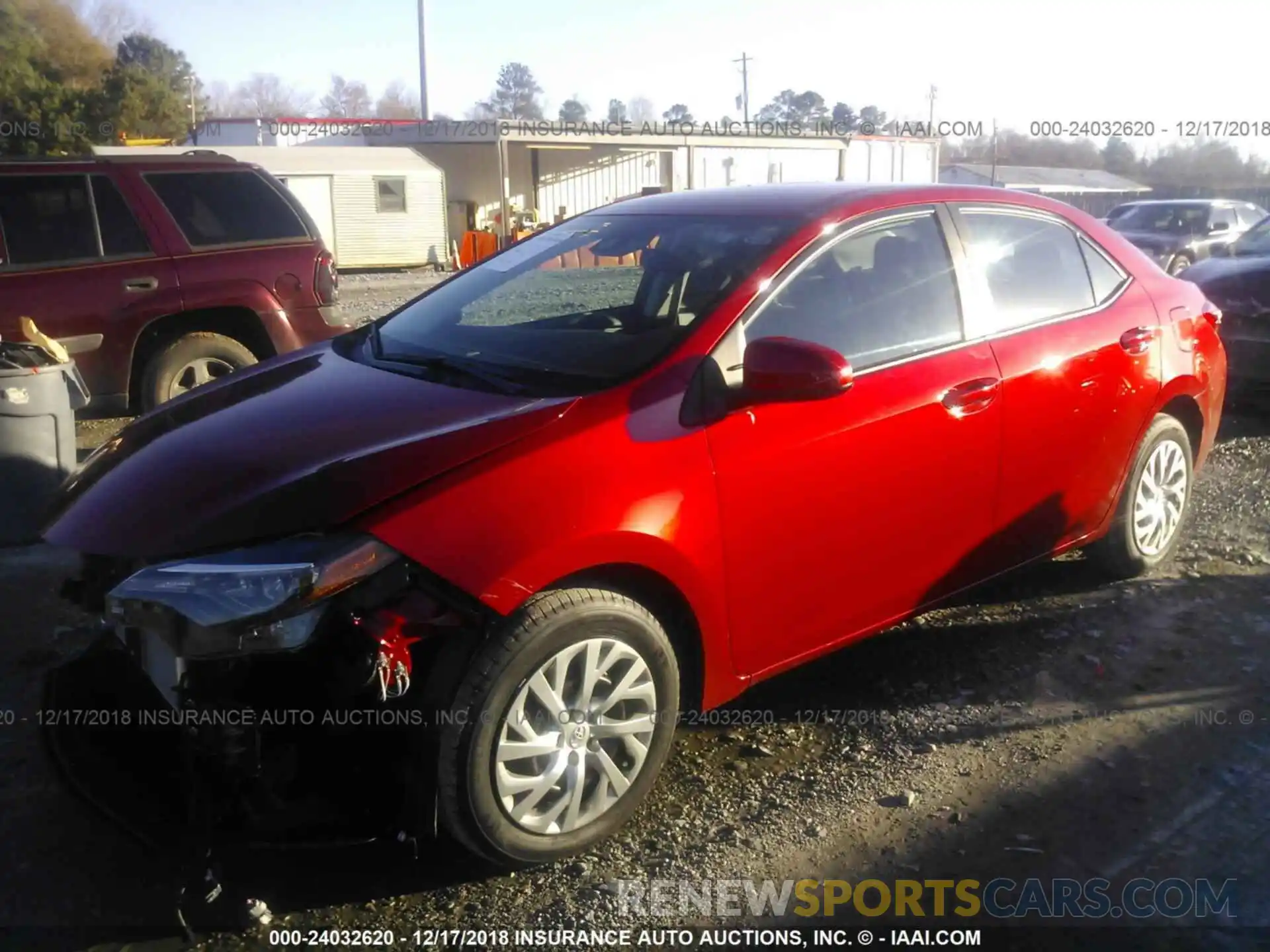 2 Photograph of a damaged car 2T1BURHE7KC156918 TOYOTA COROLLA 2019